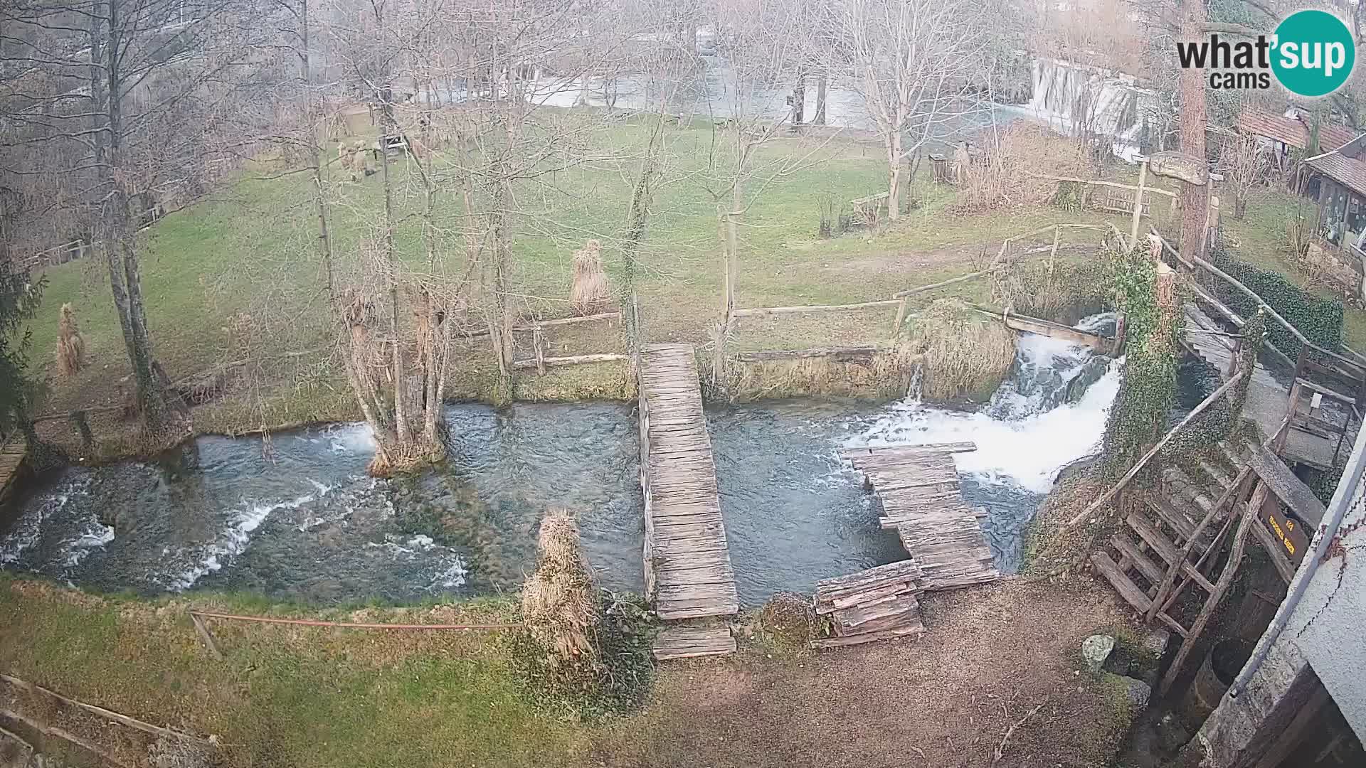 Jezera na reki Slunjčica v Rastokah