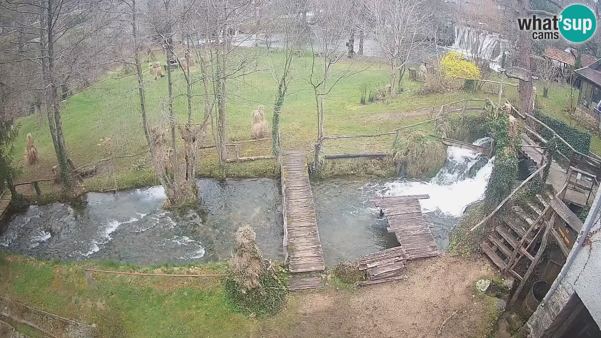 Jezera na reki Slunjčica v Rastokah