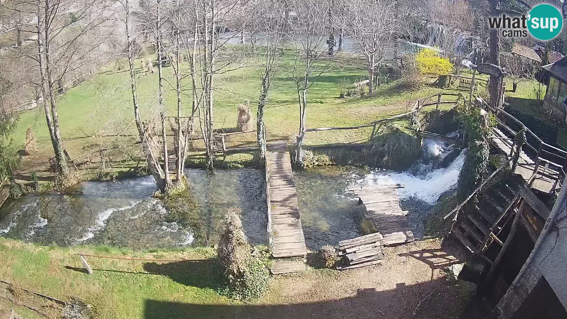 lagos en el río Slunjčica en Rastoke