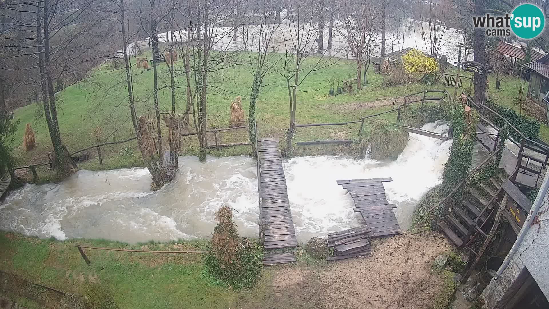 Jezera na rijeci Slunjčica u Rastokama