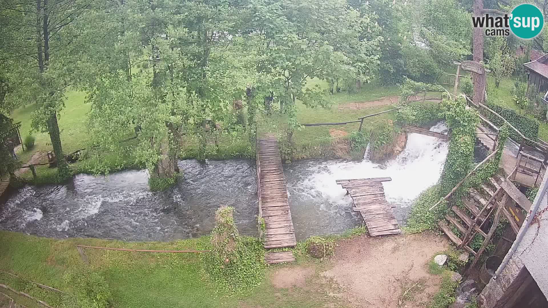 Lakes on the river Slunjčica in Rastoke