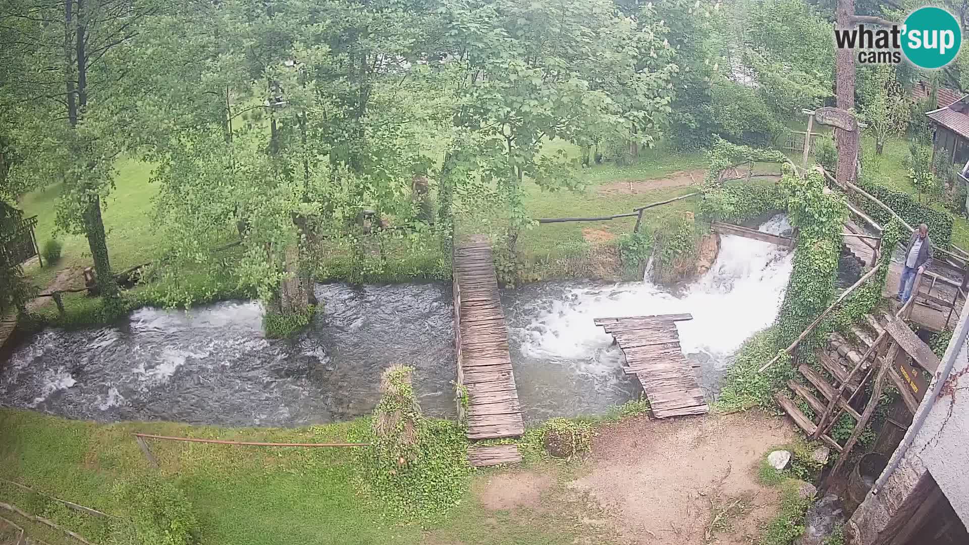 Lakes on the river Slunjčica in Rastoke
