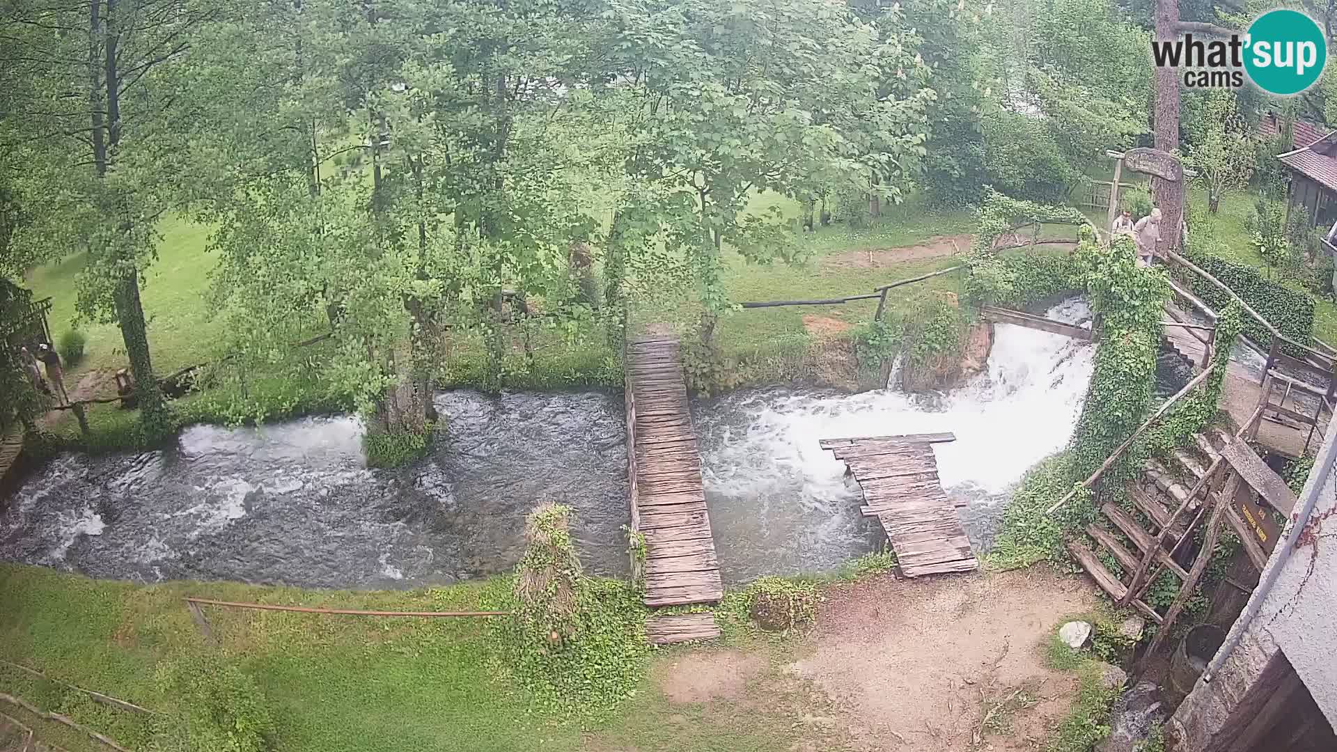 Lacs sur la rivière Slunjčica dans Rastoke