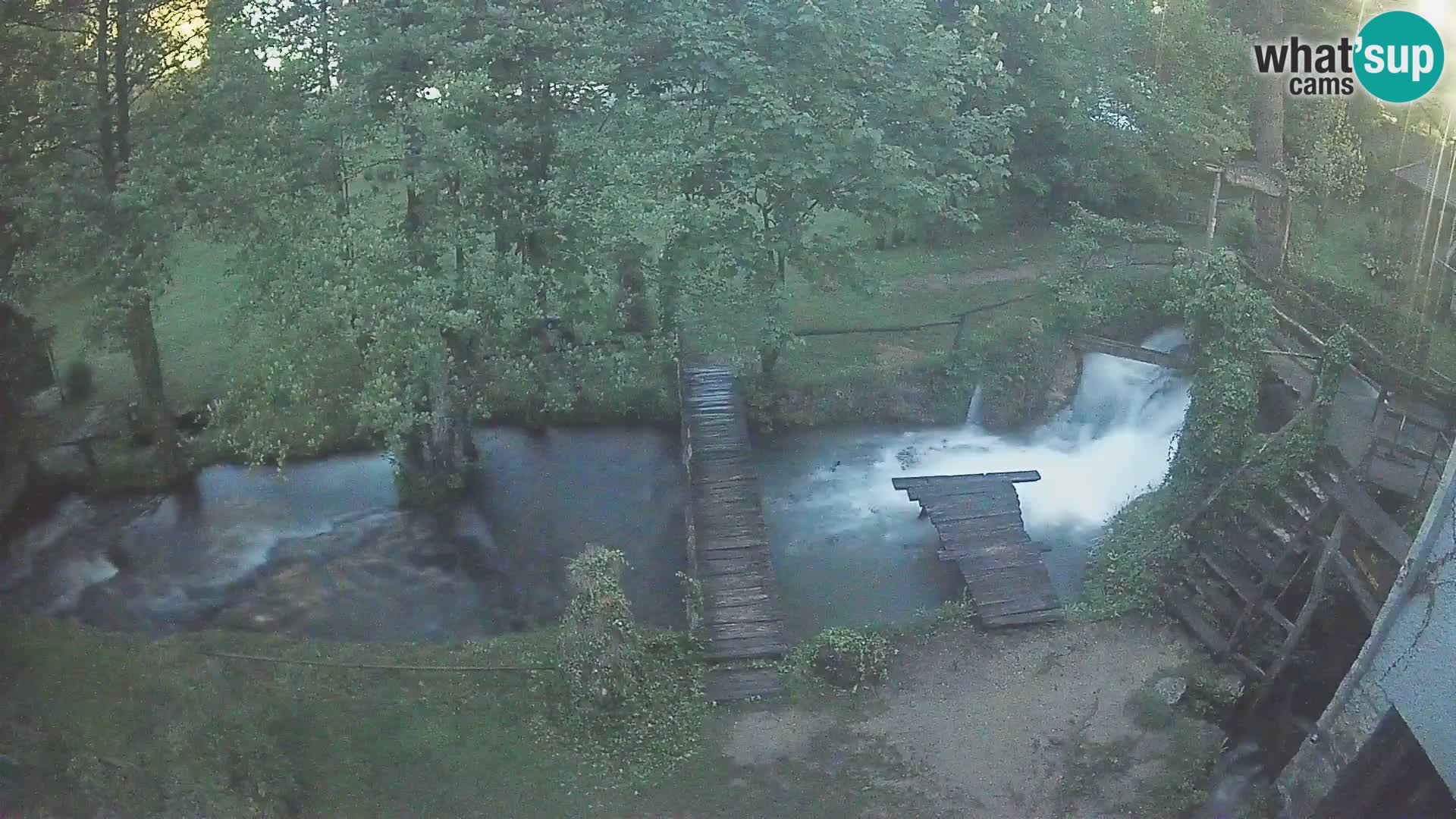 Lacs sur la rivière Slunjčica dans Rastoke