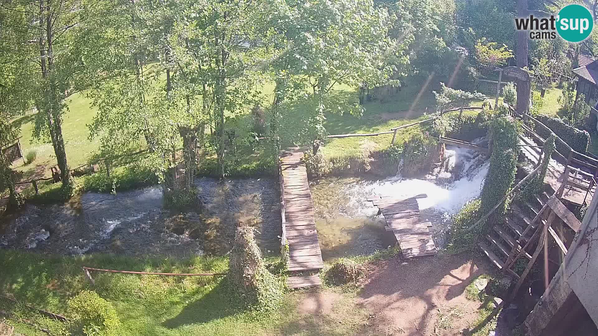 Lakes on the river Slunjčica in Rastoke