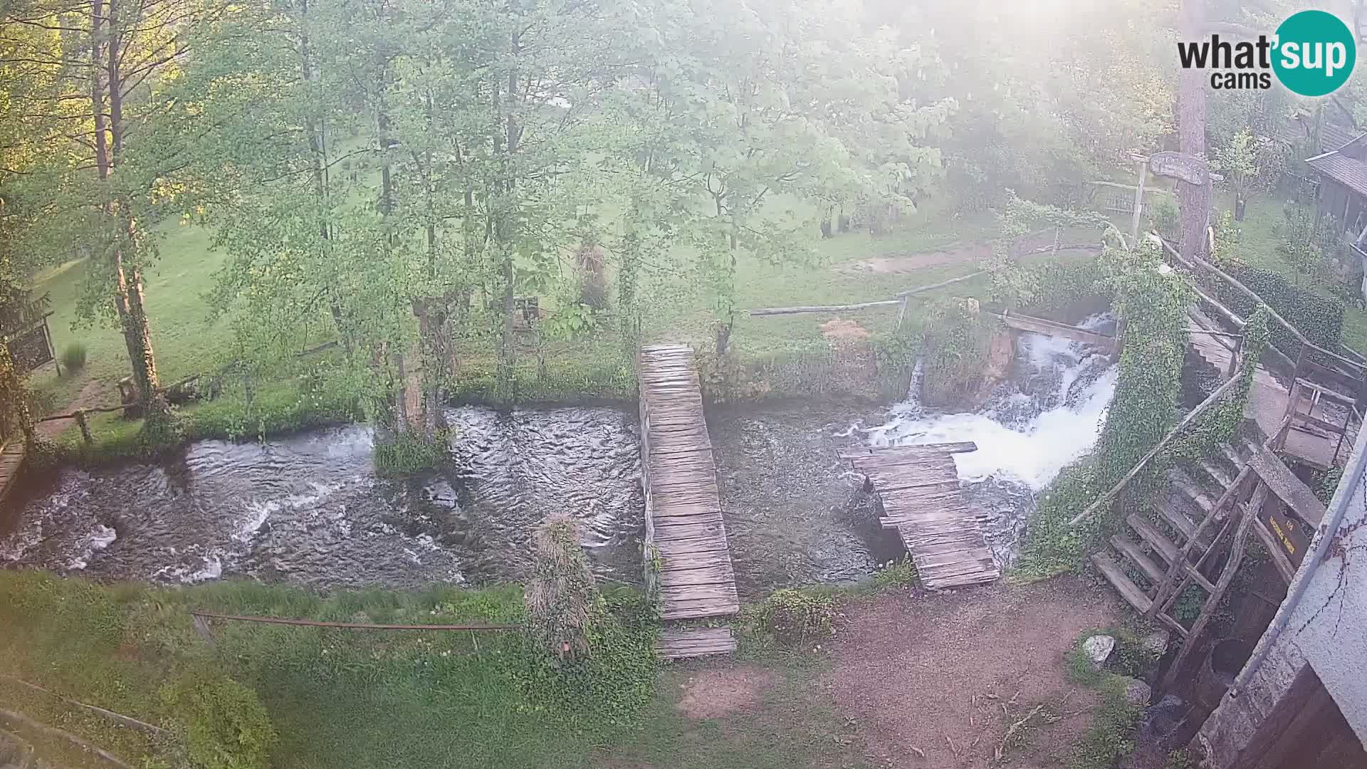 Lakes on the river Slunjčica in Rastoke