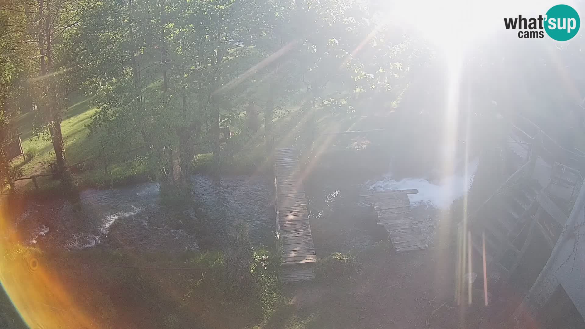 Jezera na rijeci Slunjčica u Rastokama