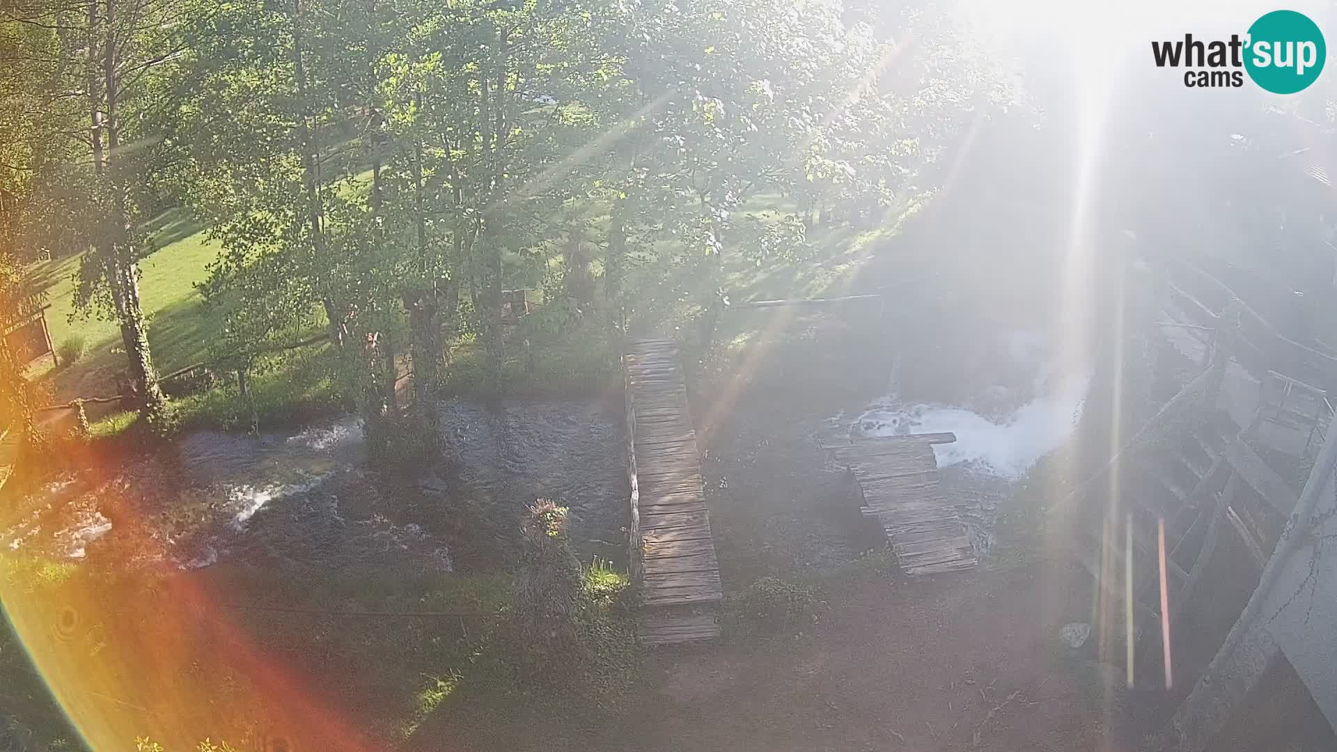 Jezera na rijeci Slunjčica u Rastokama