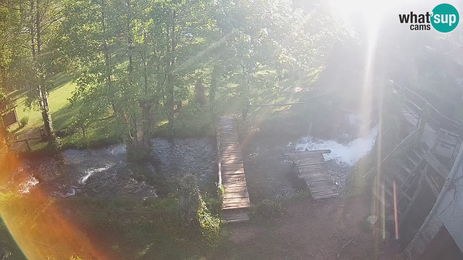 Lacs sur la rivière Slunjčica dans Rastoke