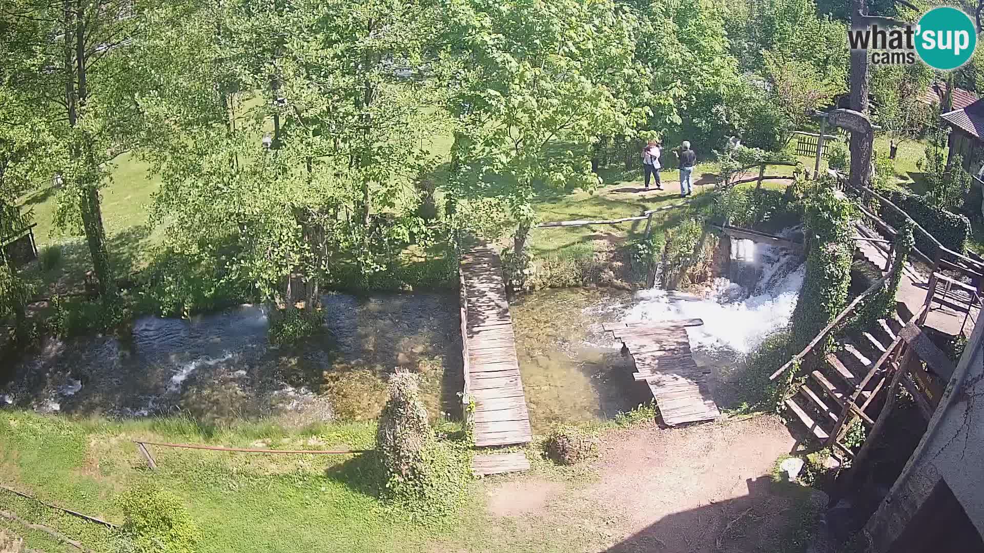 Lacs sur la rivière Slunjčica dans Rastoke