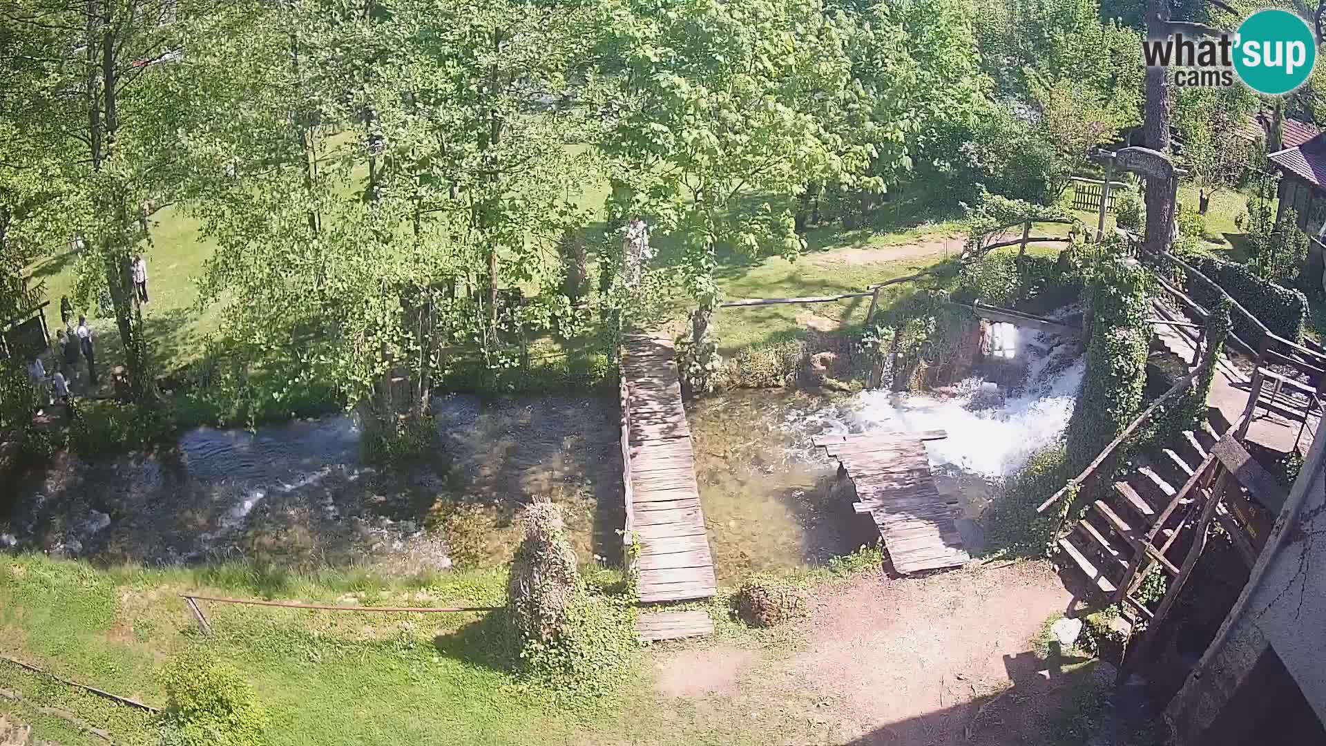 Lakes on the river Slunjčica in Rastoke