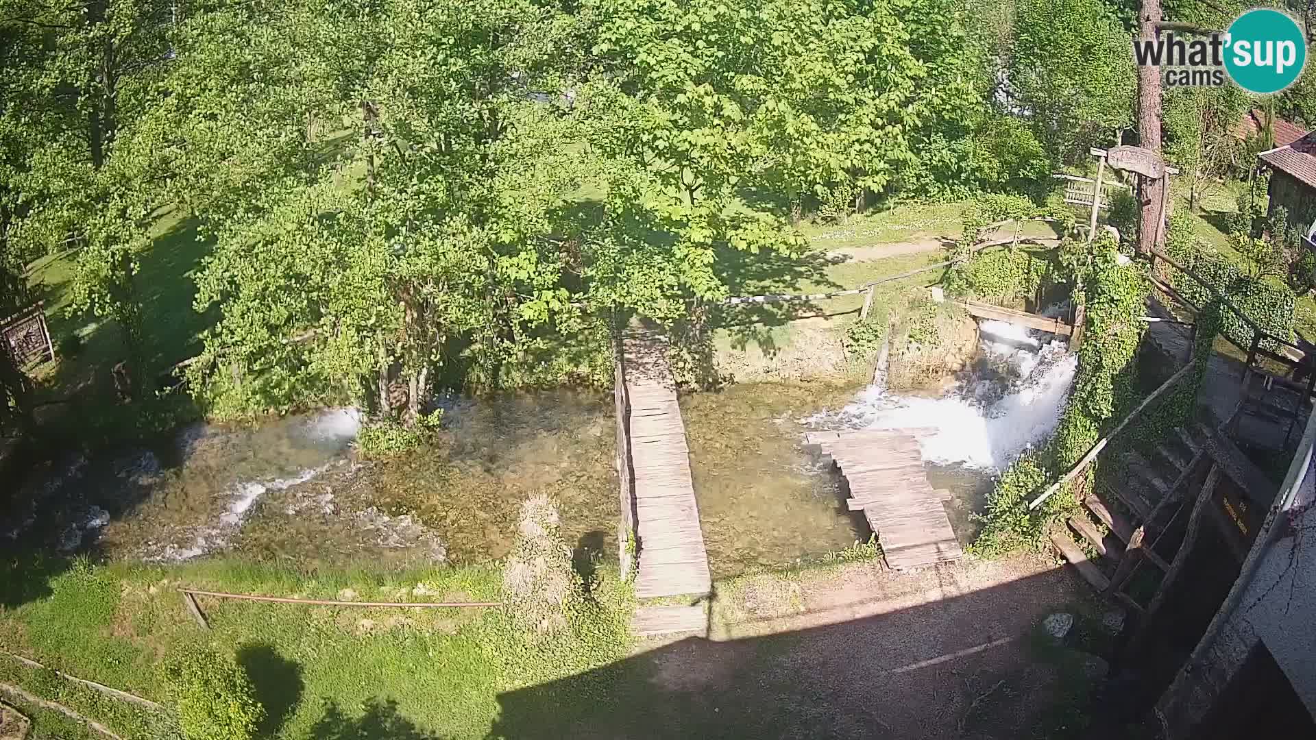 Lakes on the river Slunjčica in Rastoke