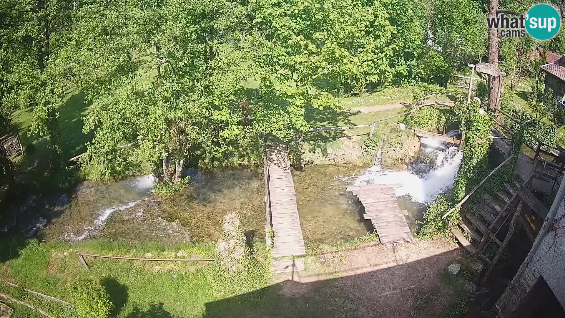 Lakes on the river Slunjčica in Rastoke
