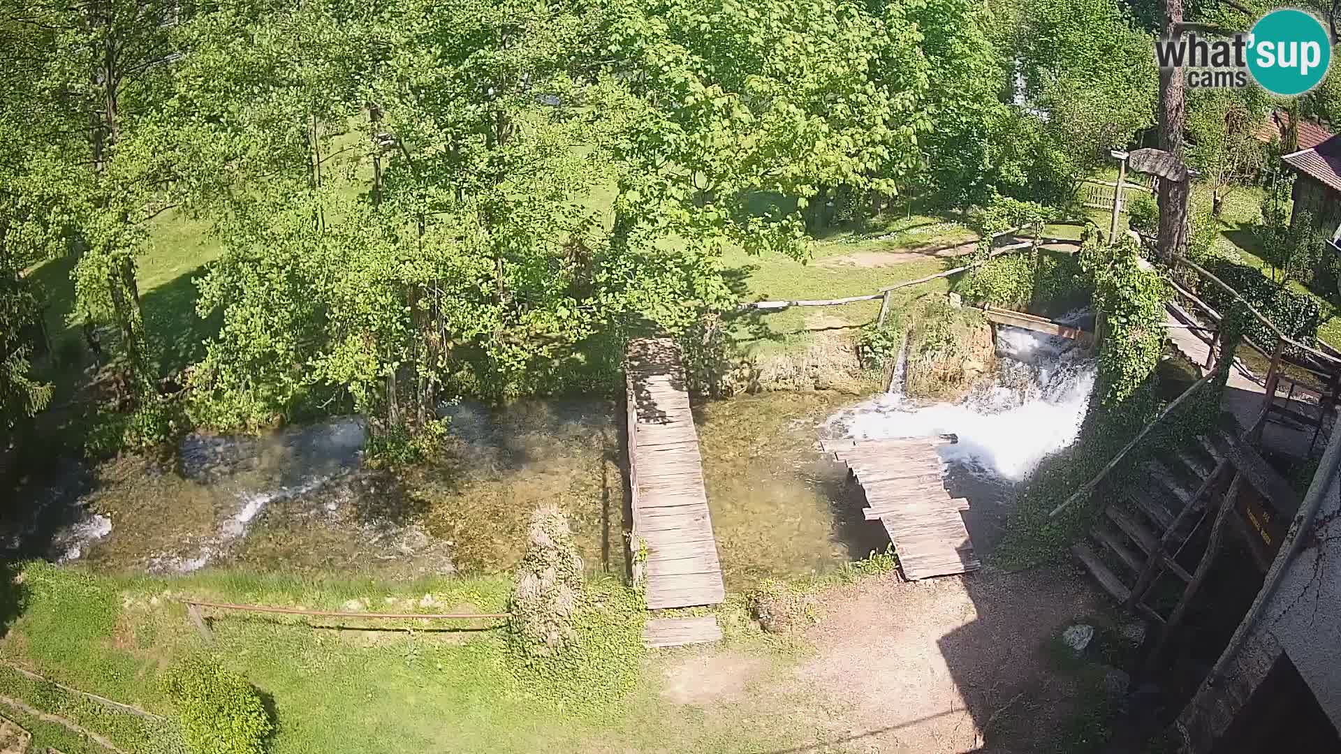 Jezera na rijeci Slunjčica u Rastokama