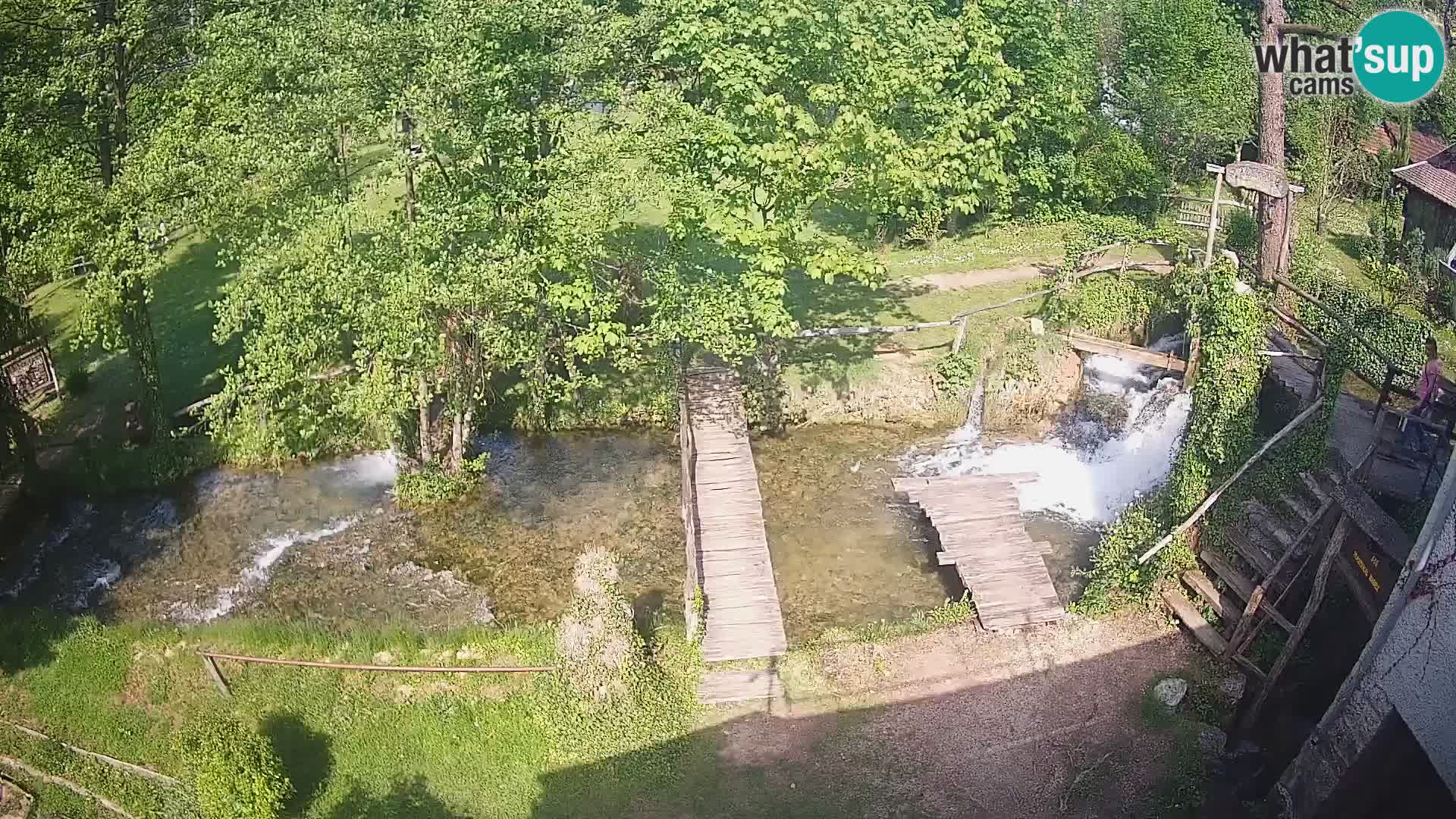 Jezera na rijeci Slunjčica u Rastokama