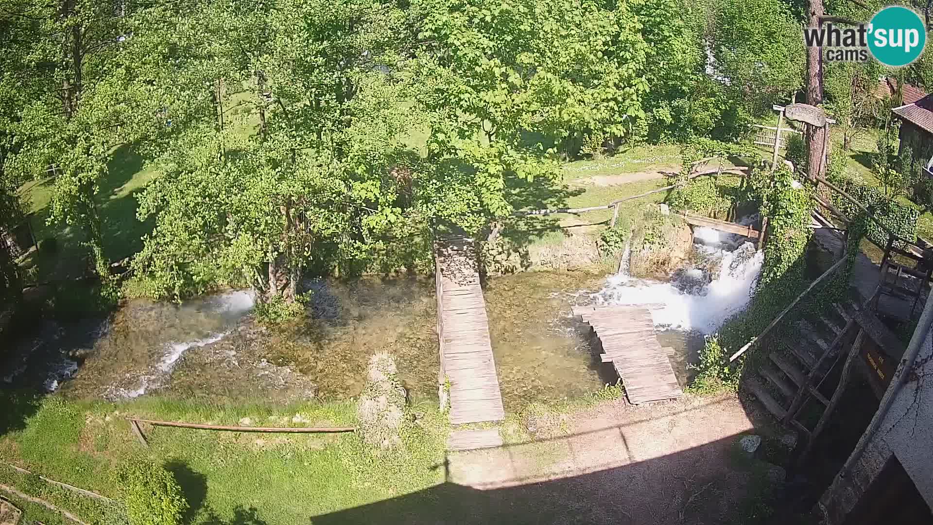 Lakes on the river Slunjčica in Rastoke