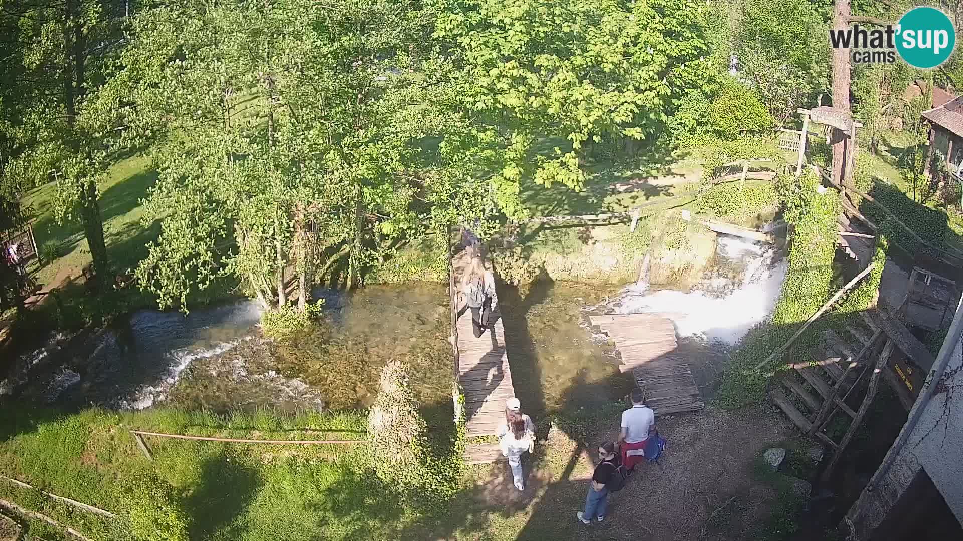 Lakes on the river Slunjčica in Rastoke