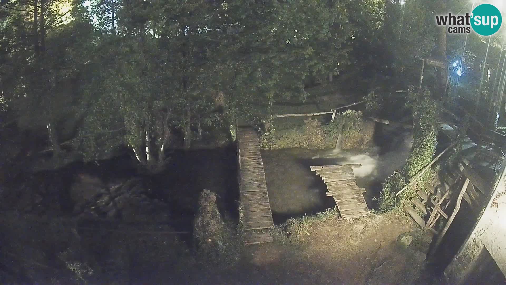 lagos en el río Slunjčica en Rastoke