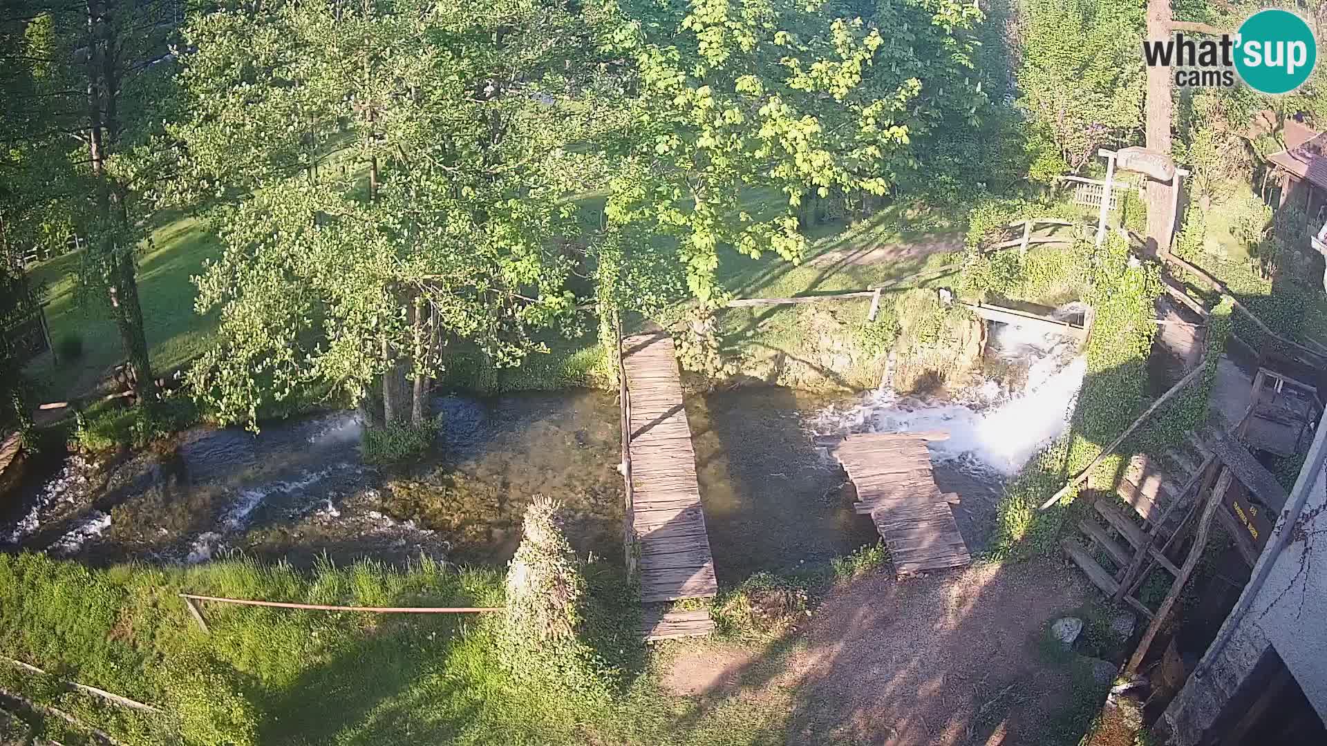 Lacs sur la rivière Slunjčica dans Rastoke