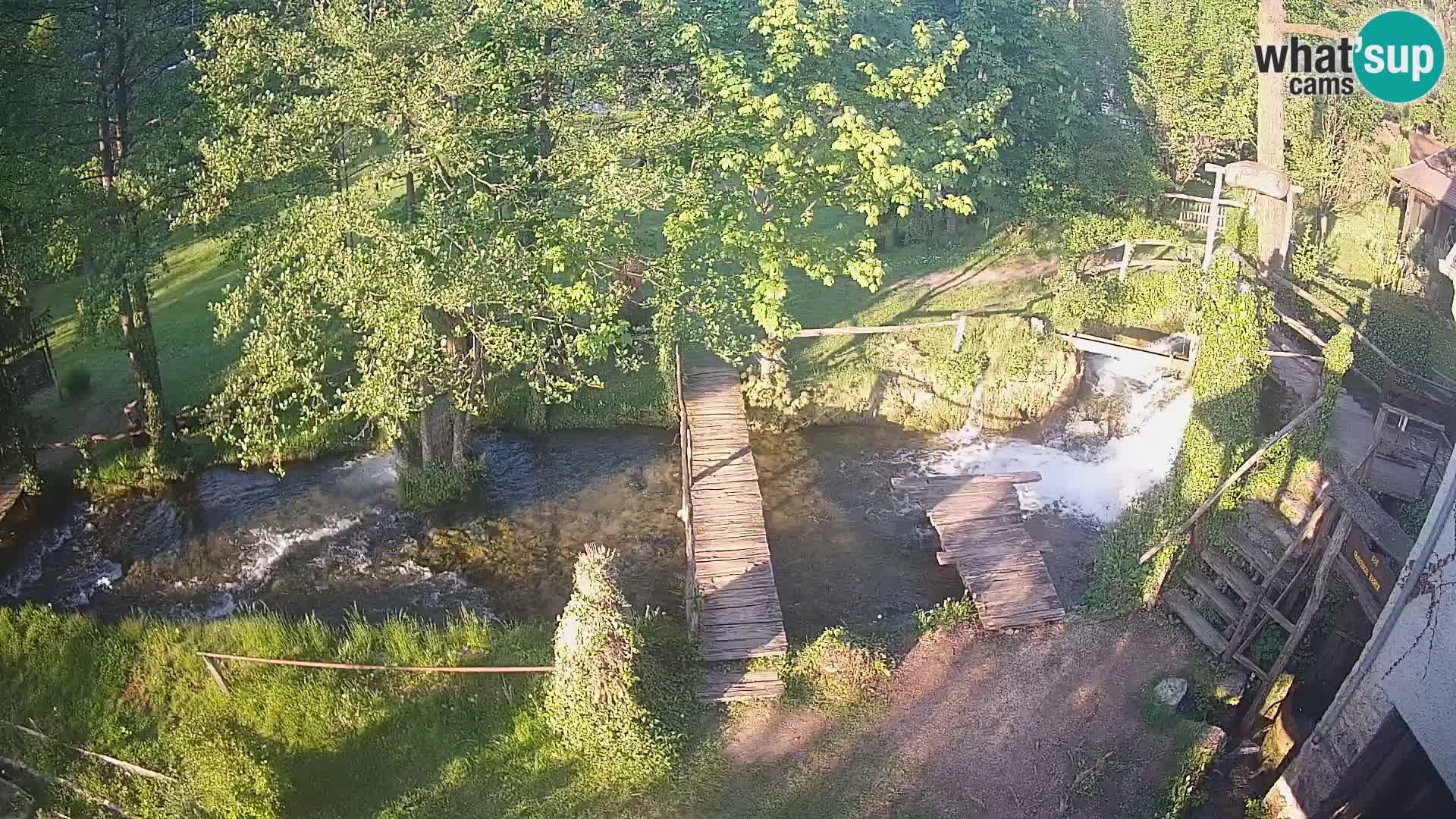 Lakes on the river Slunjčica in Rastoke