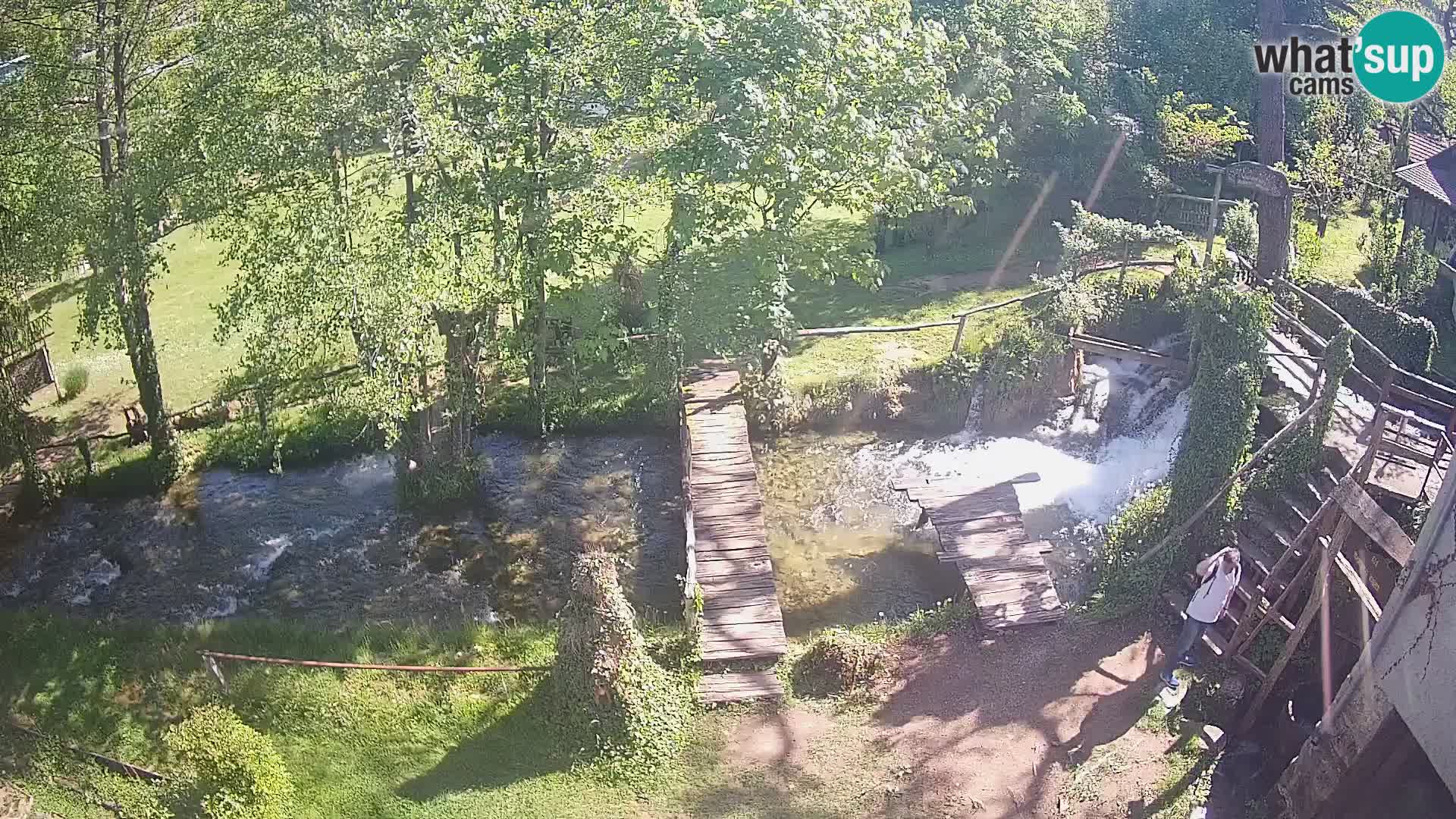Lakes on the river Slunjčica in Rastoke