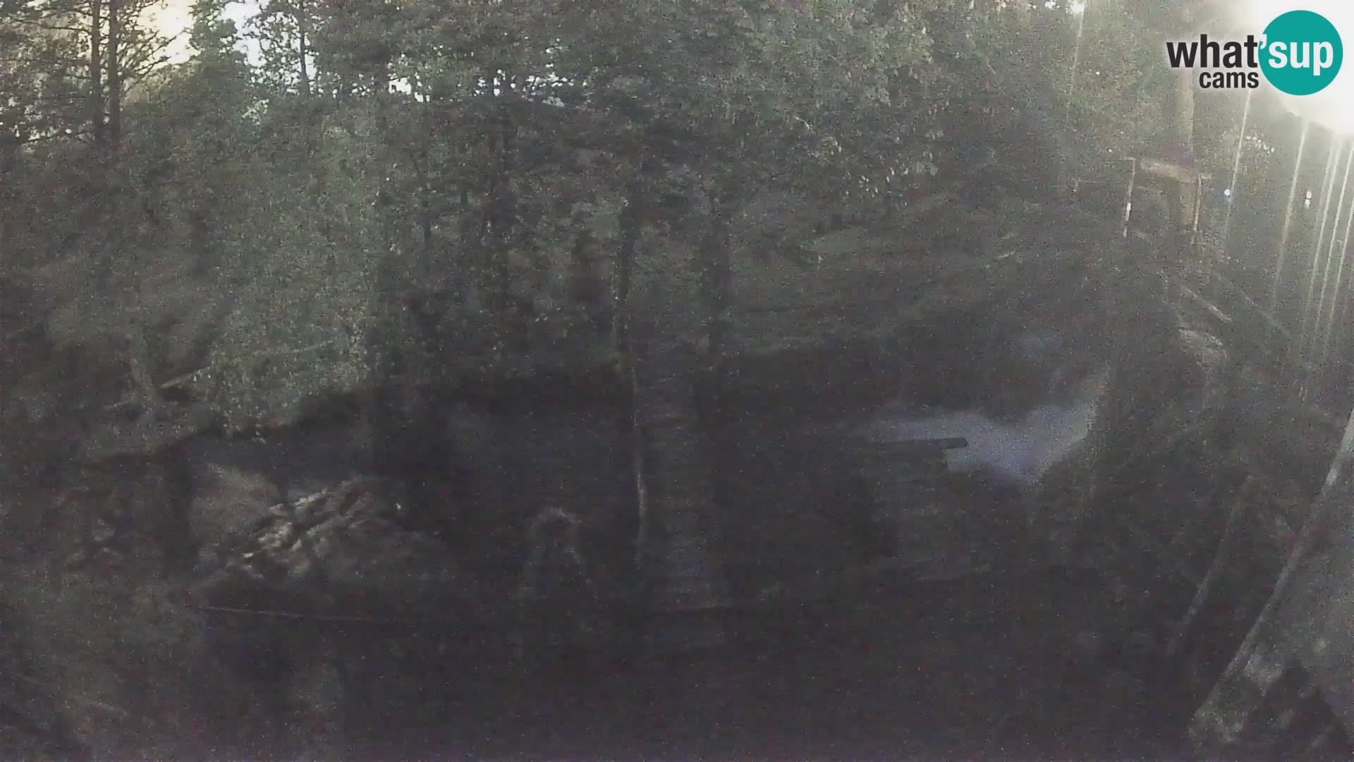 Jezera na reki Slunjčica v Rastokah