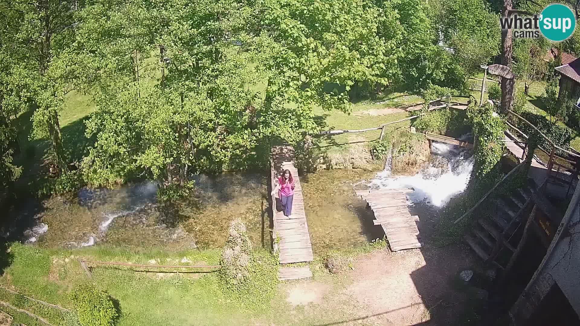 Lacs sur la rivière Slunjčica dans Rastoke