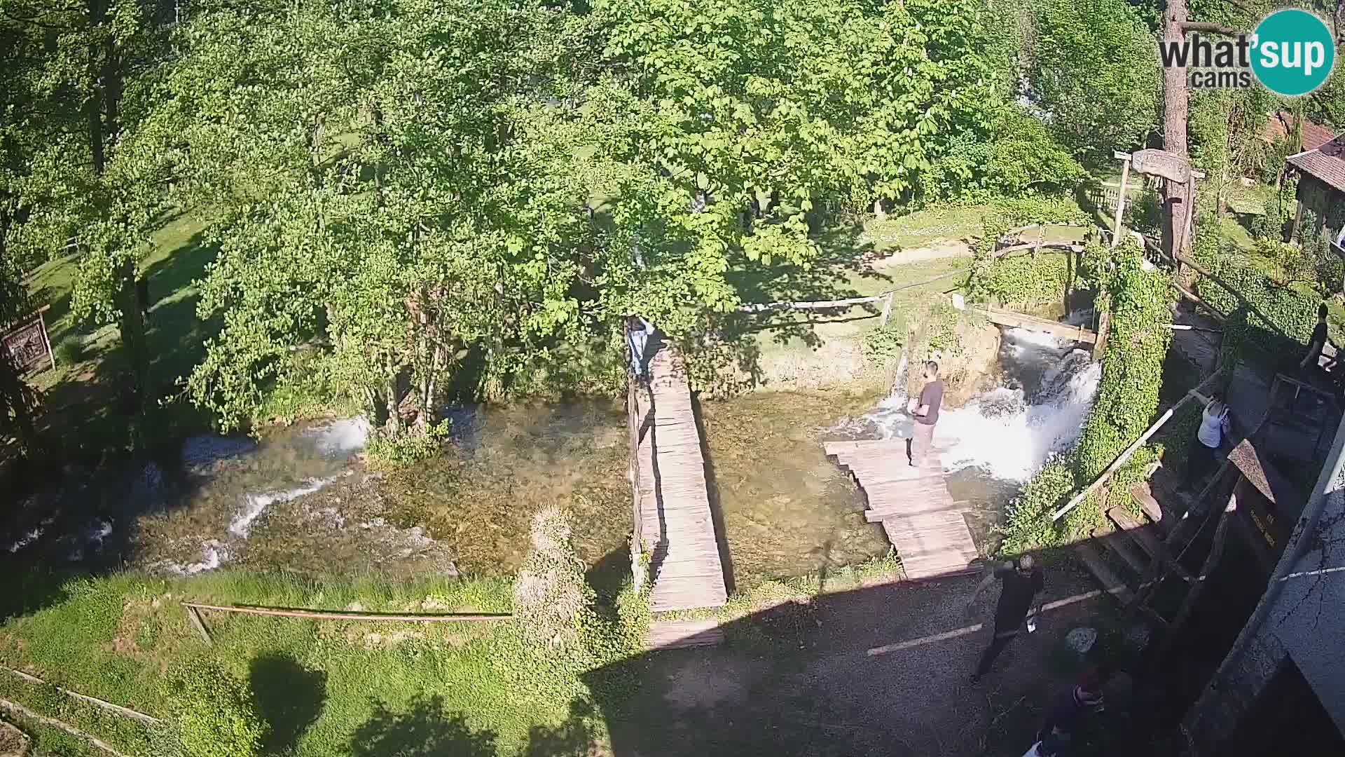 Lakes on the river Slunjčica in Rastoke