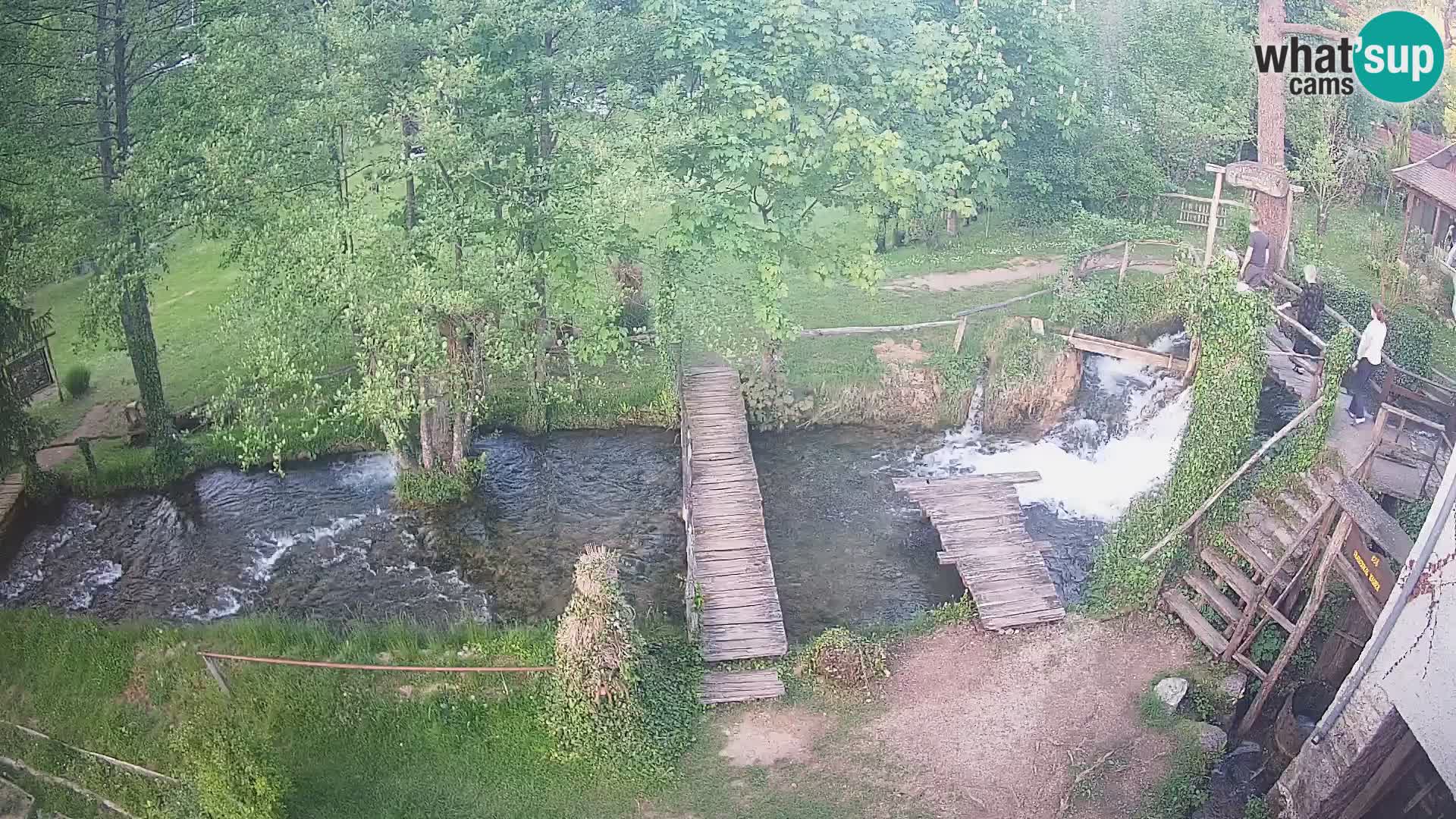 Lakes on the river Slunjčica in Rastoke