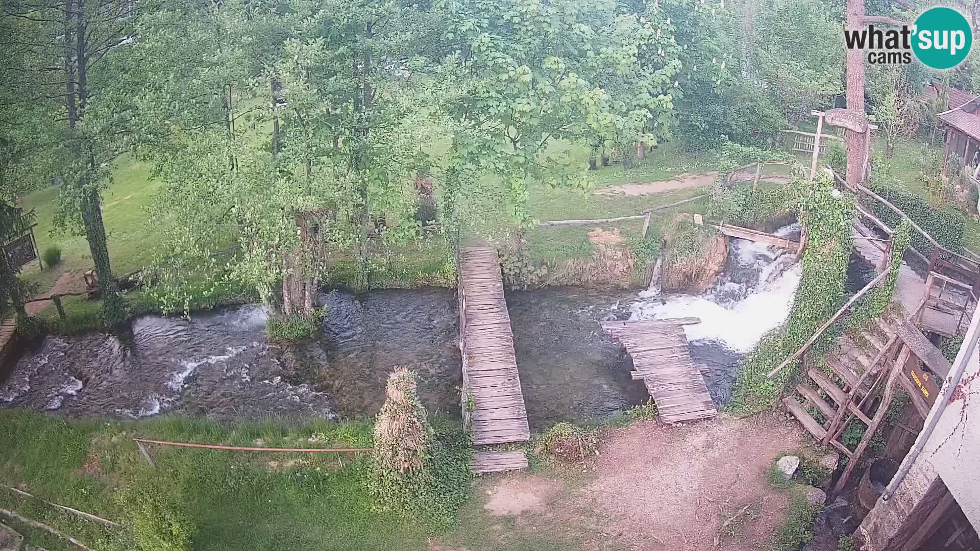Lakes on the river Slunjčica in Rastoke