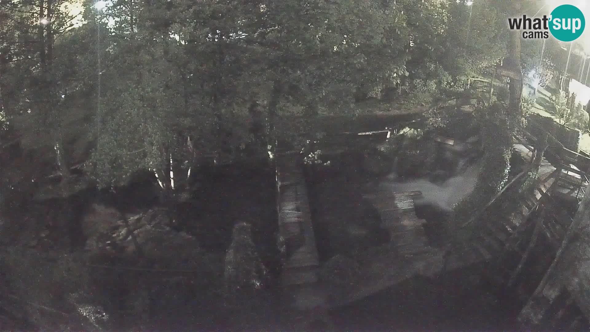 Seen auf dem Fluss Slunjčica in Rastoke