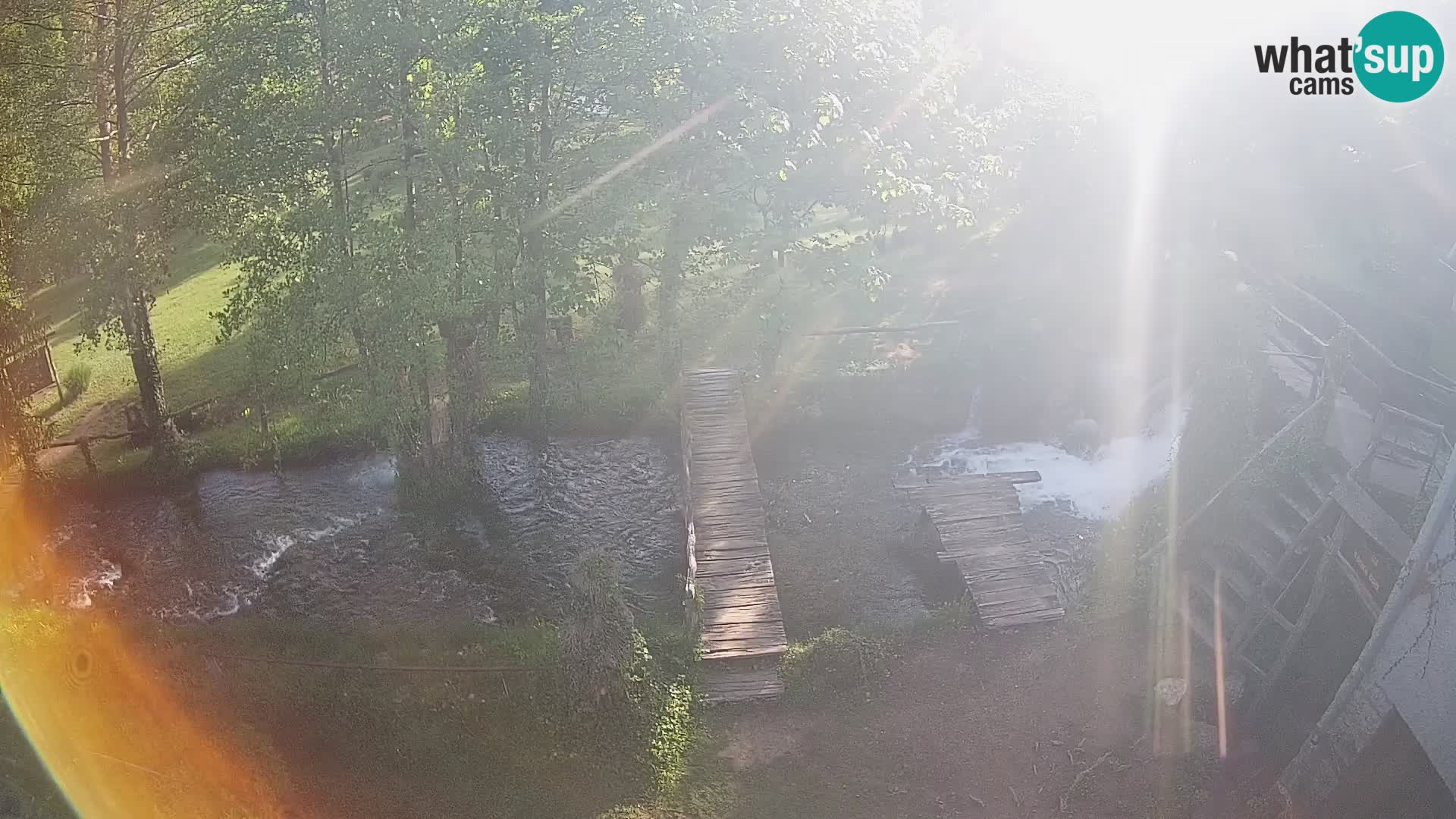 Lacs sur la rivière Slunjčica dans Rastoke
