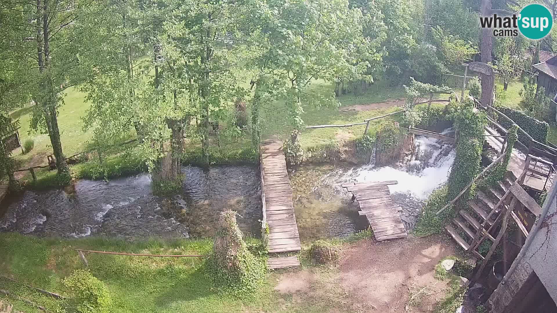 Lakes on the river Slunjčica in Rastoke