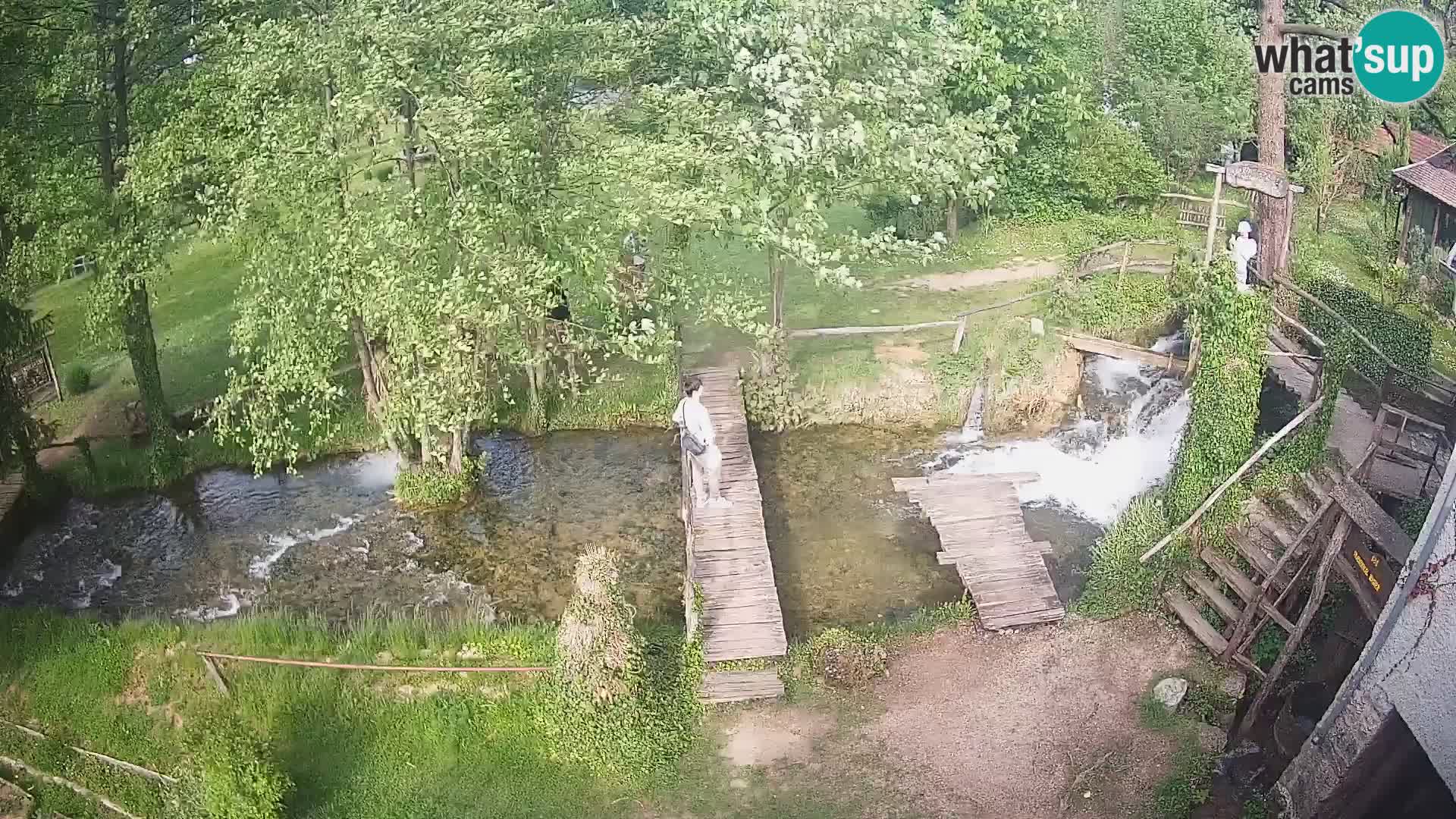 Lacs sur la rivière Slunjčica dans Rastoke