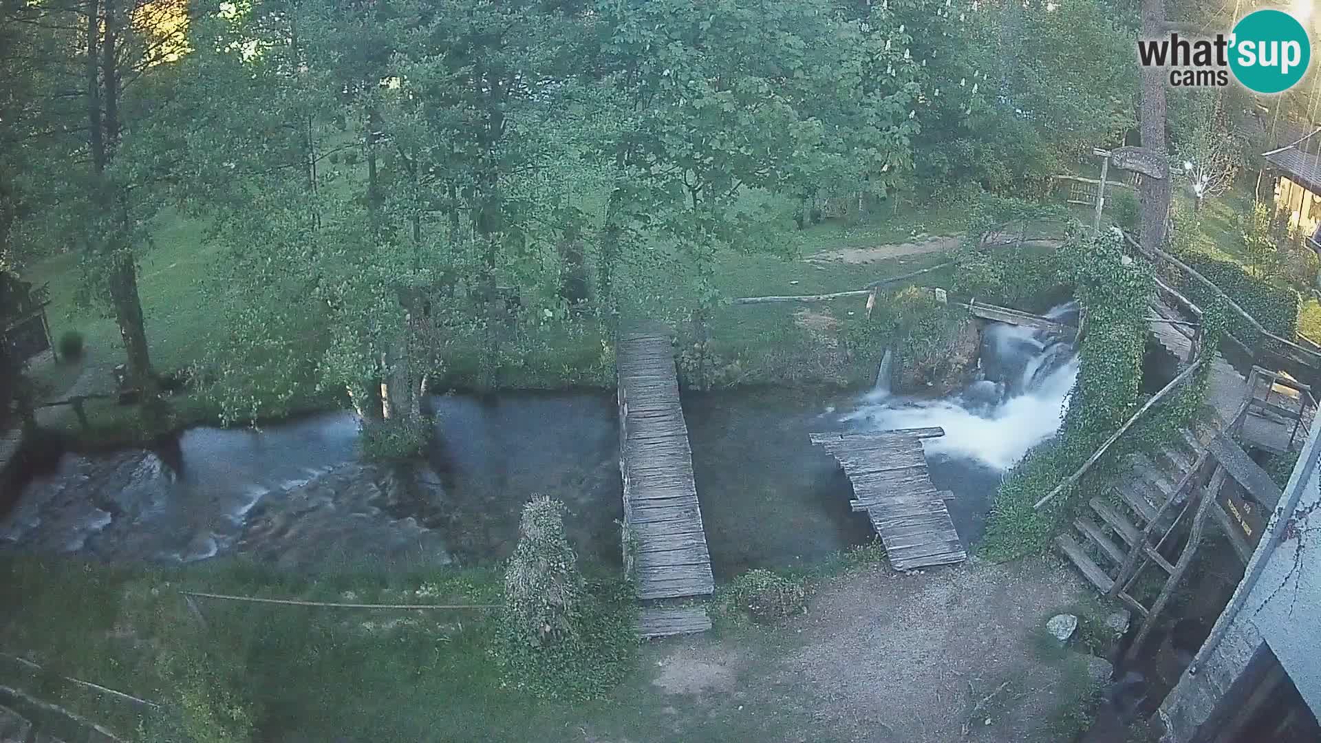 Laghi sul fiume Slunjčica a Rastoke