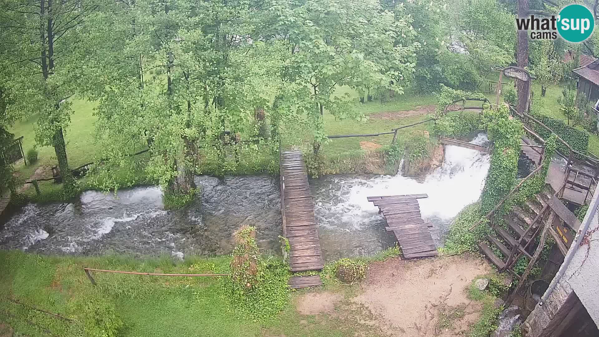 Laghi sul fiume Slunjčica a Rastoke