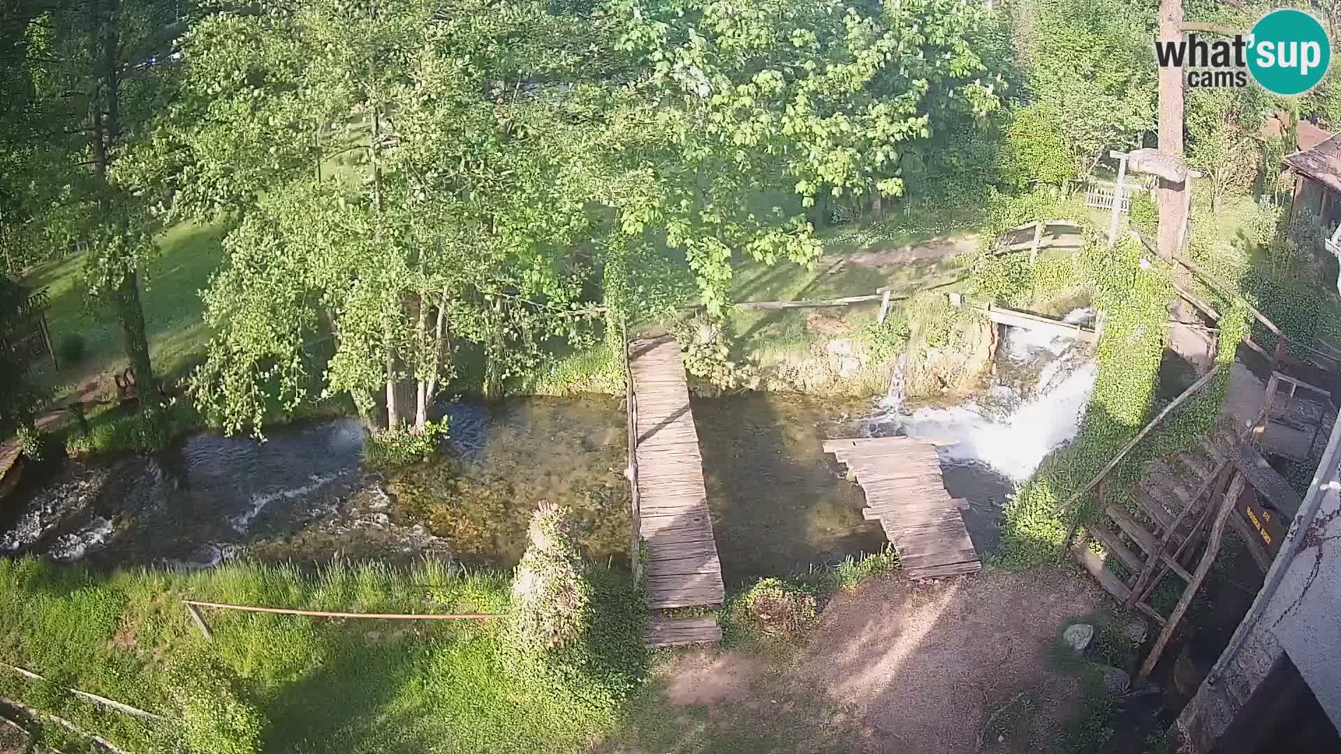 Jezera na rijeci Slunjčica u Rastokama