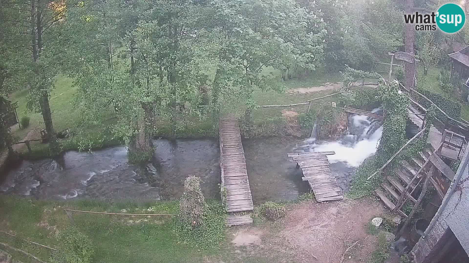 Jezera na rijeci Slunjčica u Rastokama