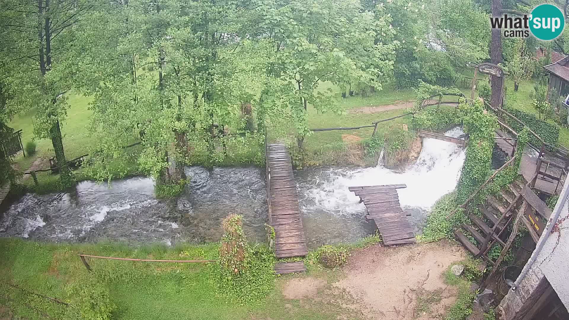 Jezera na rijeci Slunjčica u Rastokama
