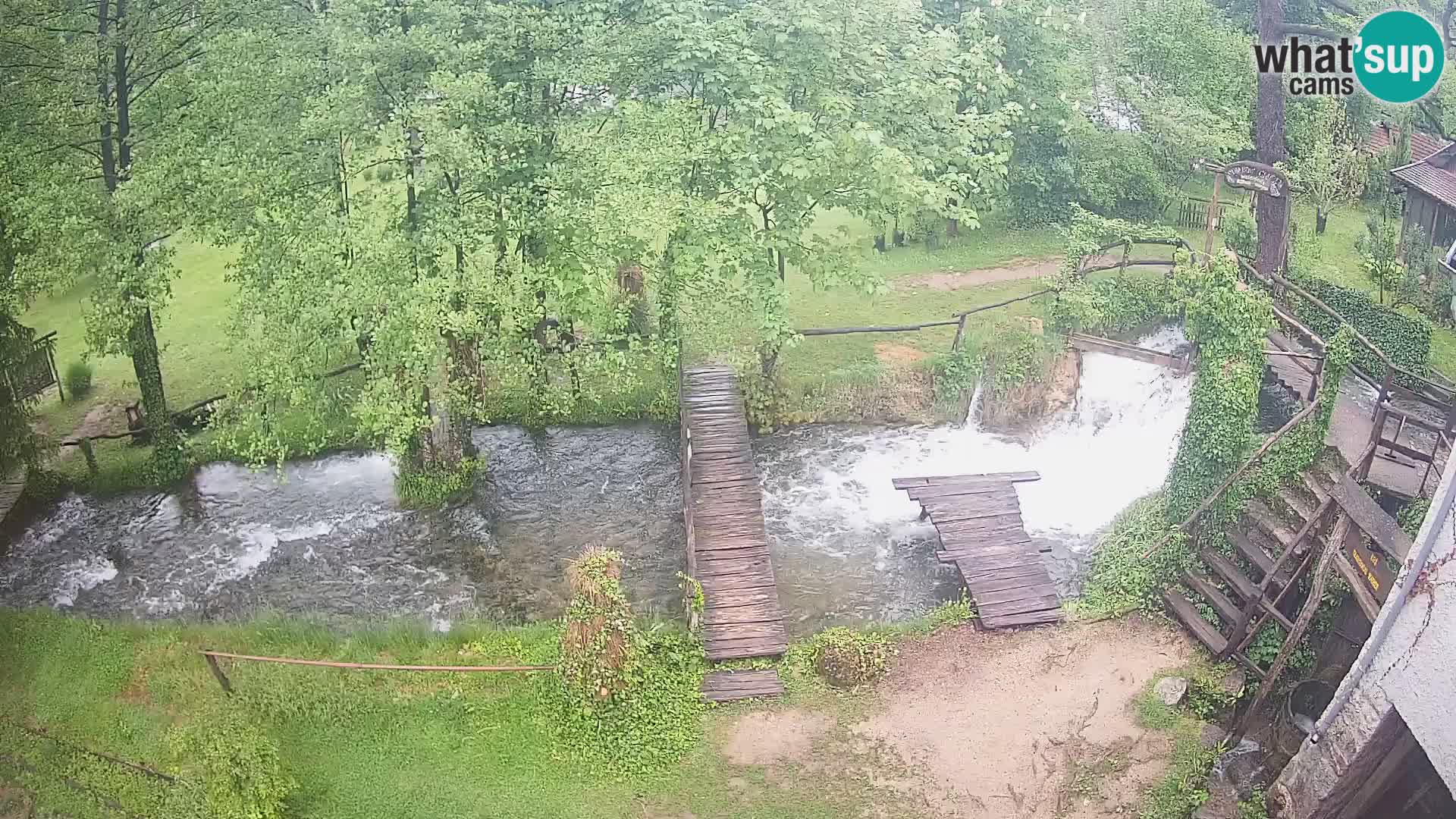 Lakes on the river Slunjčica in Rastoke