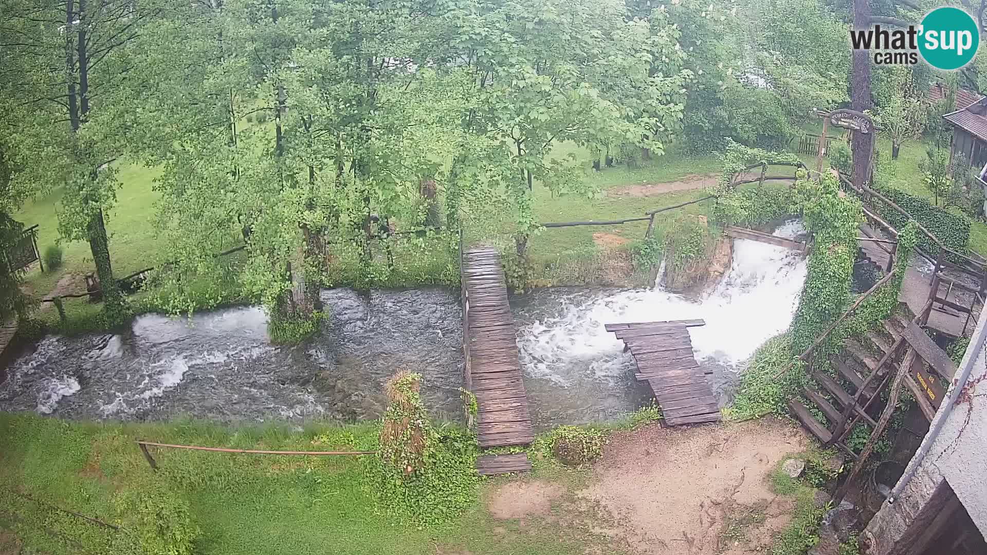 Lakes on the river Slunjčica in Rastoke