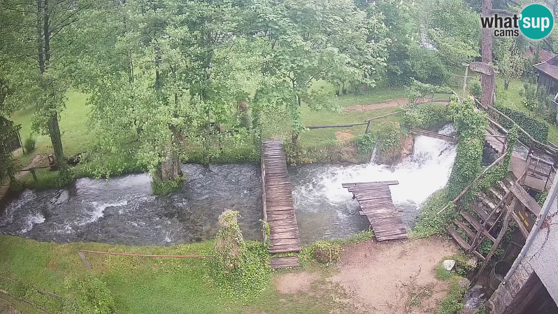 Laghi sul fiume Slunjčica a Rastoke