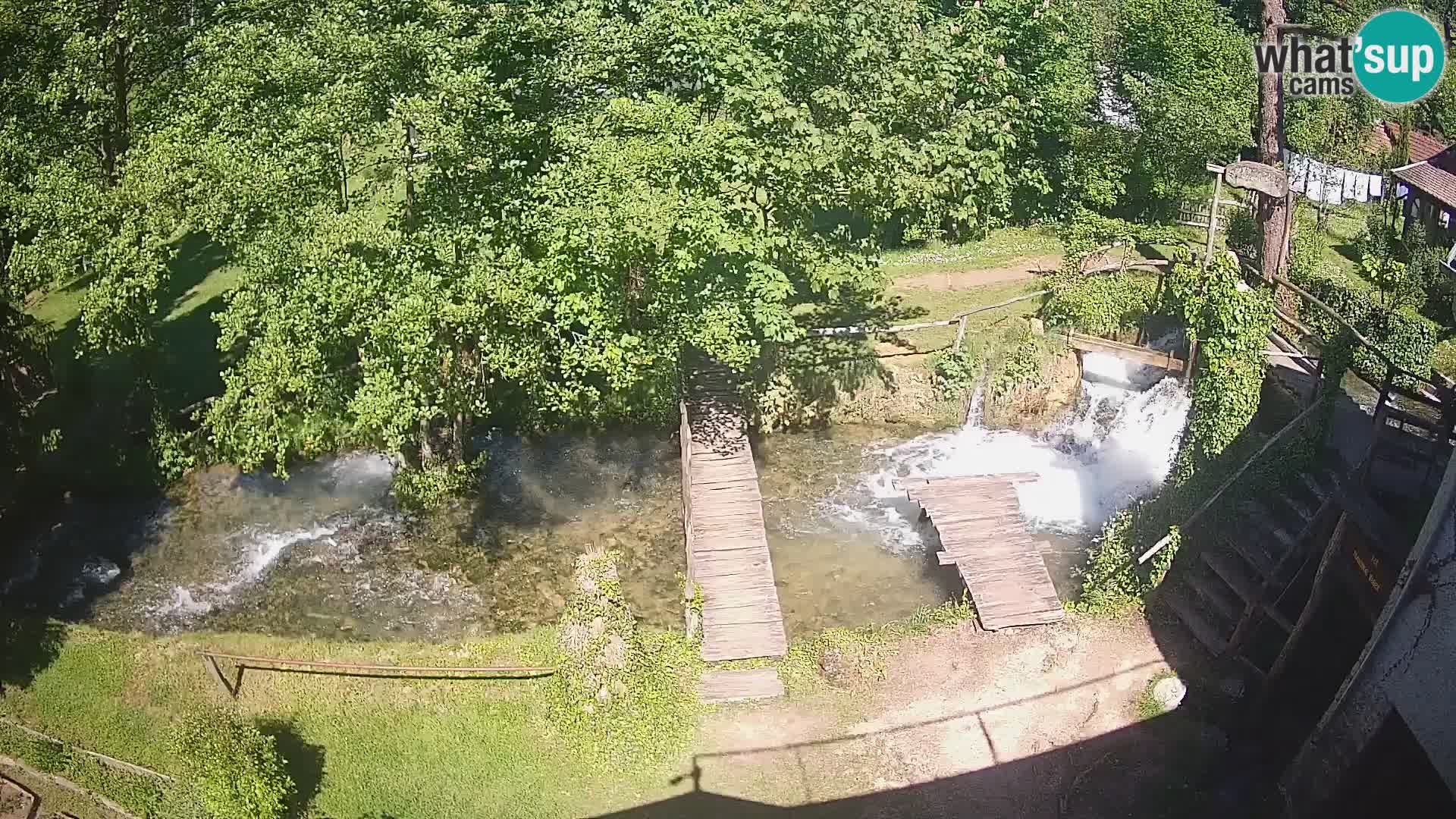 Lakes on the river Slunjčica in Rastoke