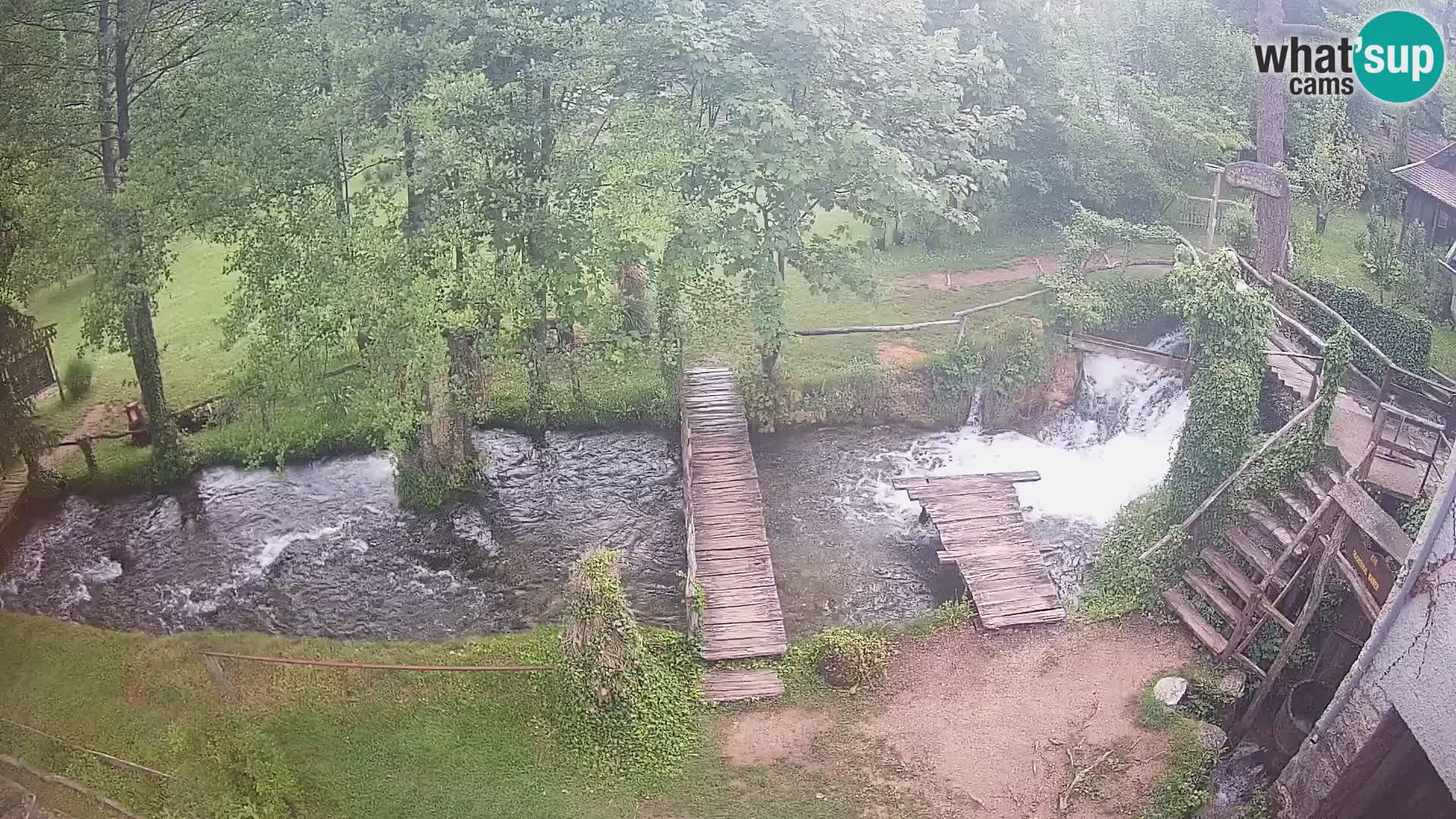 Jezera na rijeci Slunjčica u Rastokama