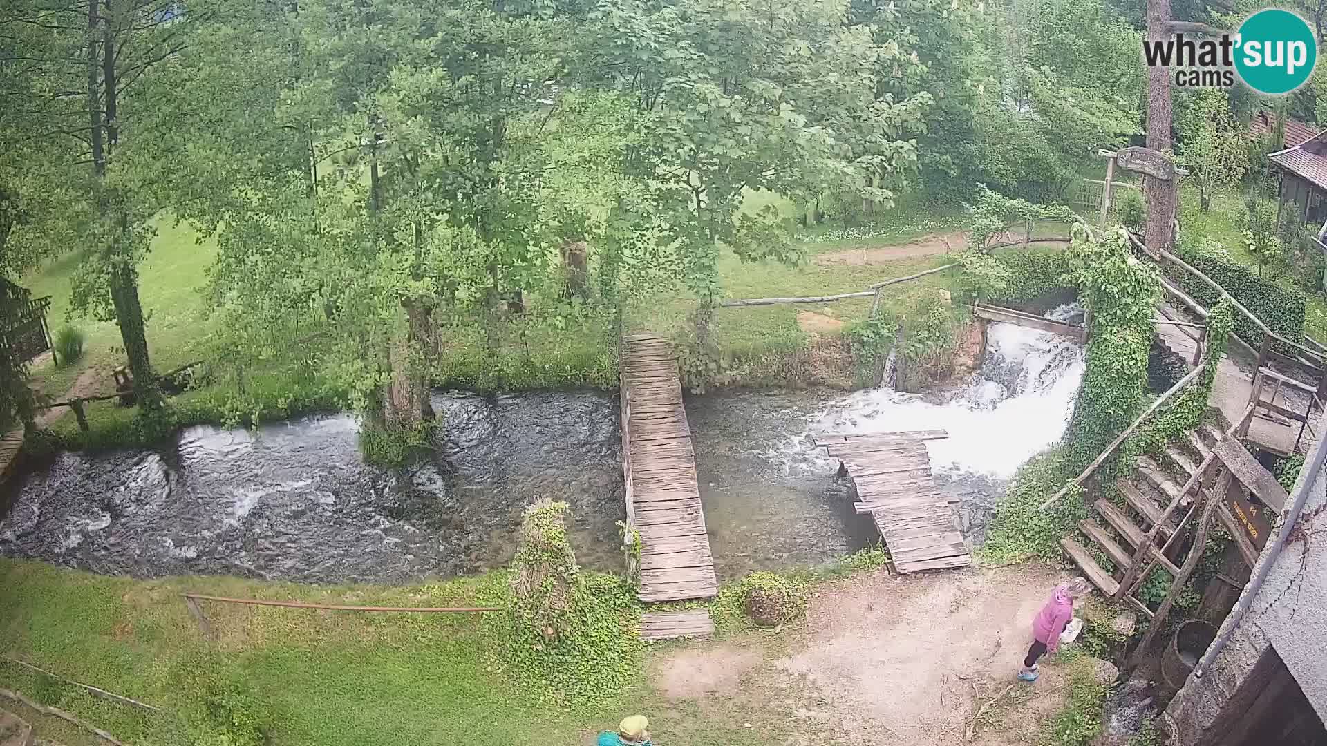 Laghi sul fiume Slunjčica a Rastoke