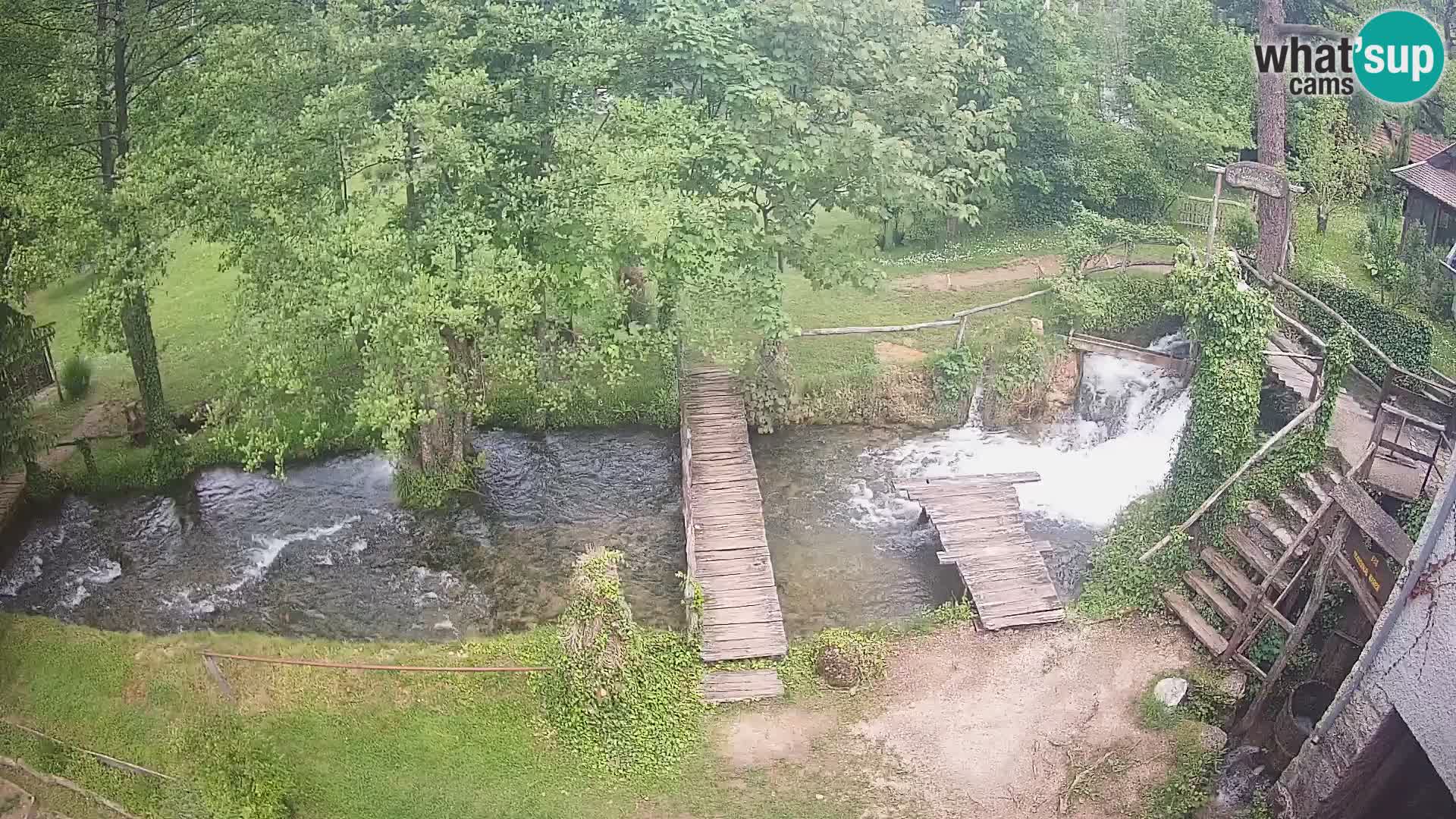 Lakes on the river Slunjčica in Rastoke
