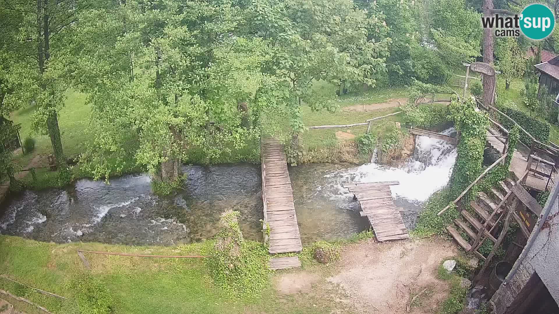 Lakes on the river Slunjčica in Rastoke