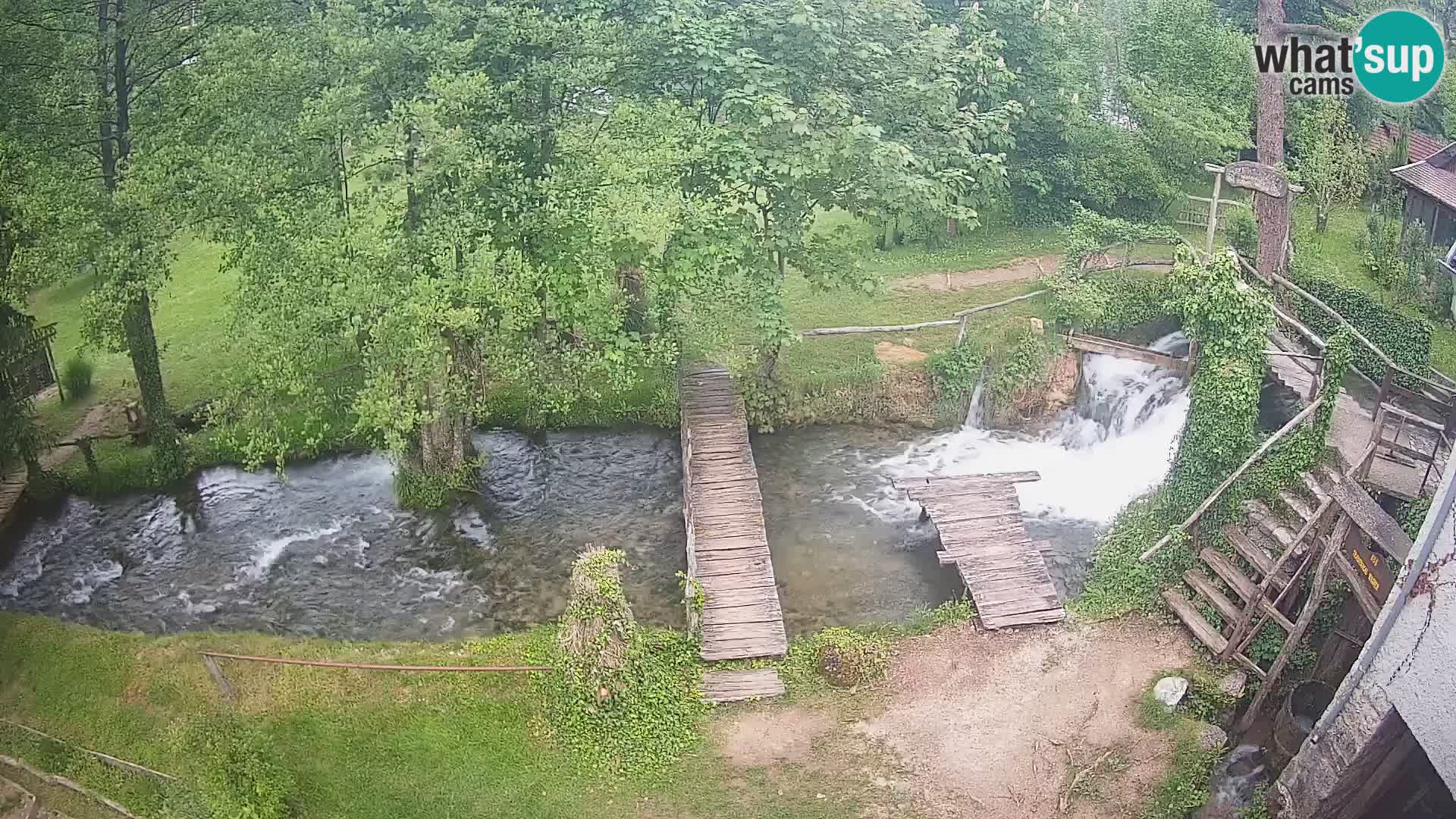 Laghi sul fiume Slunjčica a Rastoke