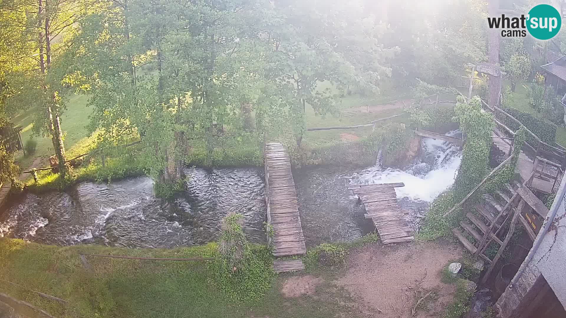 Laghi sul fiume Slunjčica a Rastoke