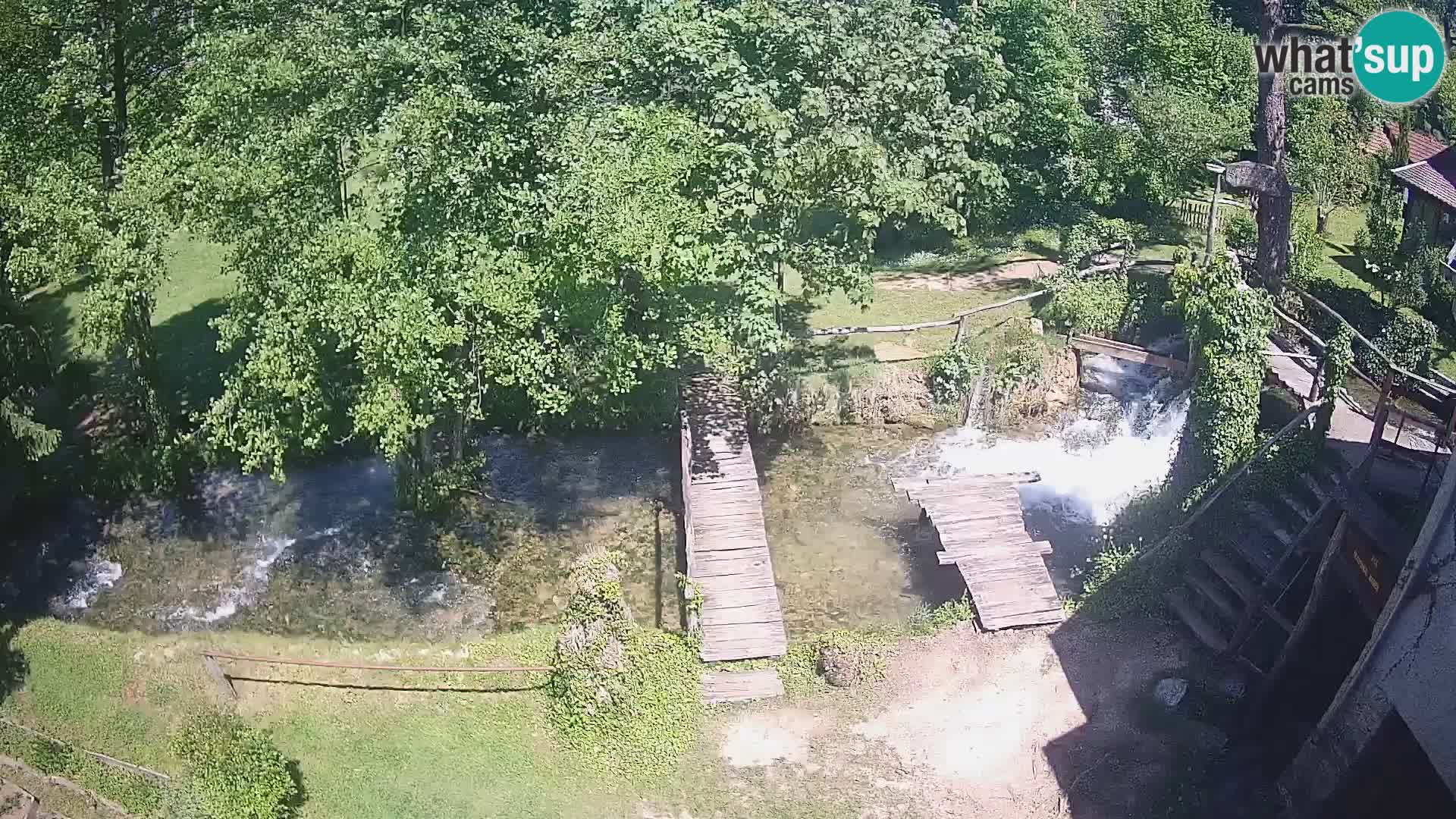 Lakes on the river Slunjčica in Rastoke